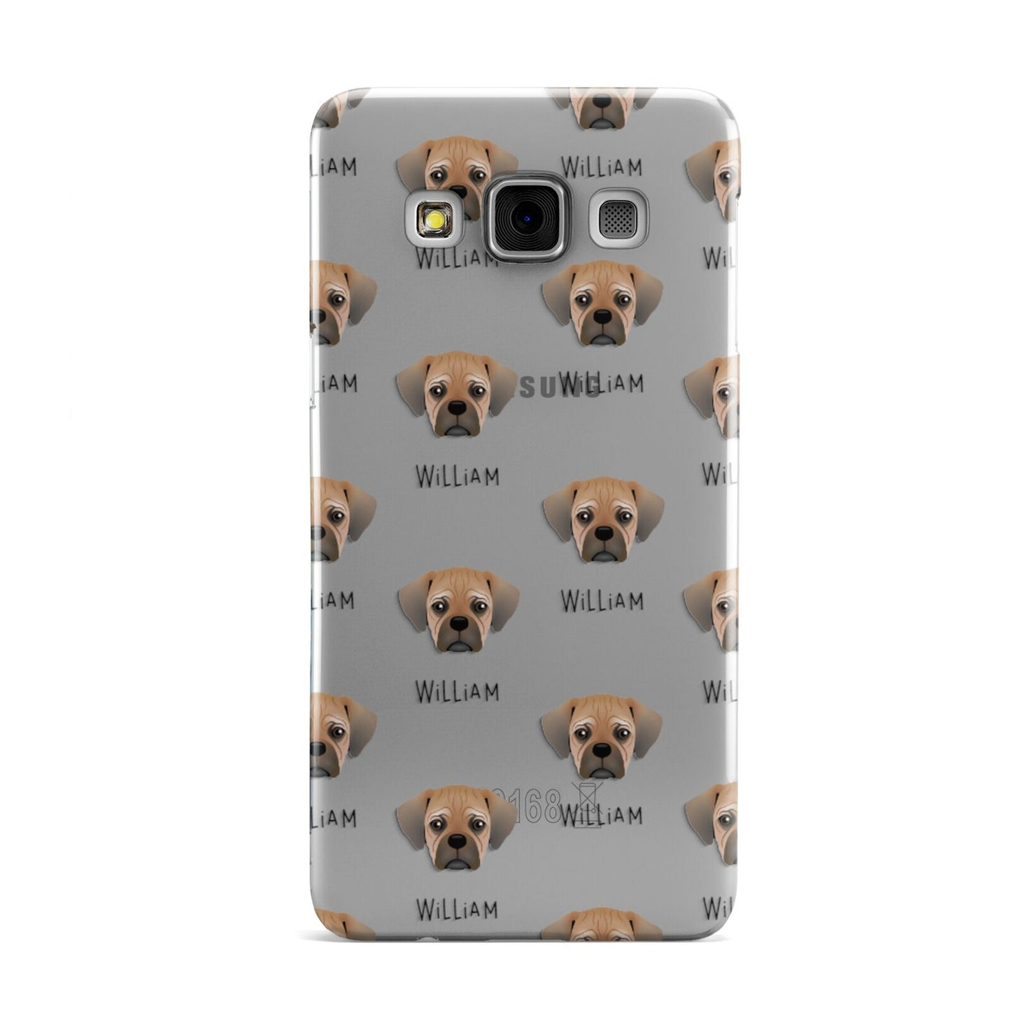 Pugalier Icon with Name Samsung Galaxy A3 Case