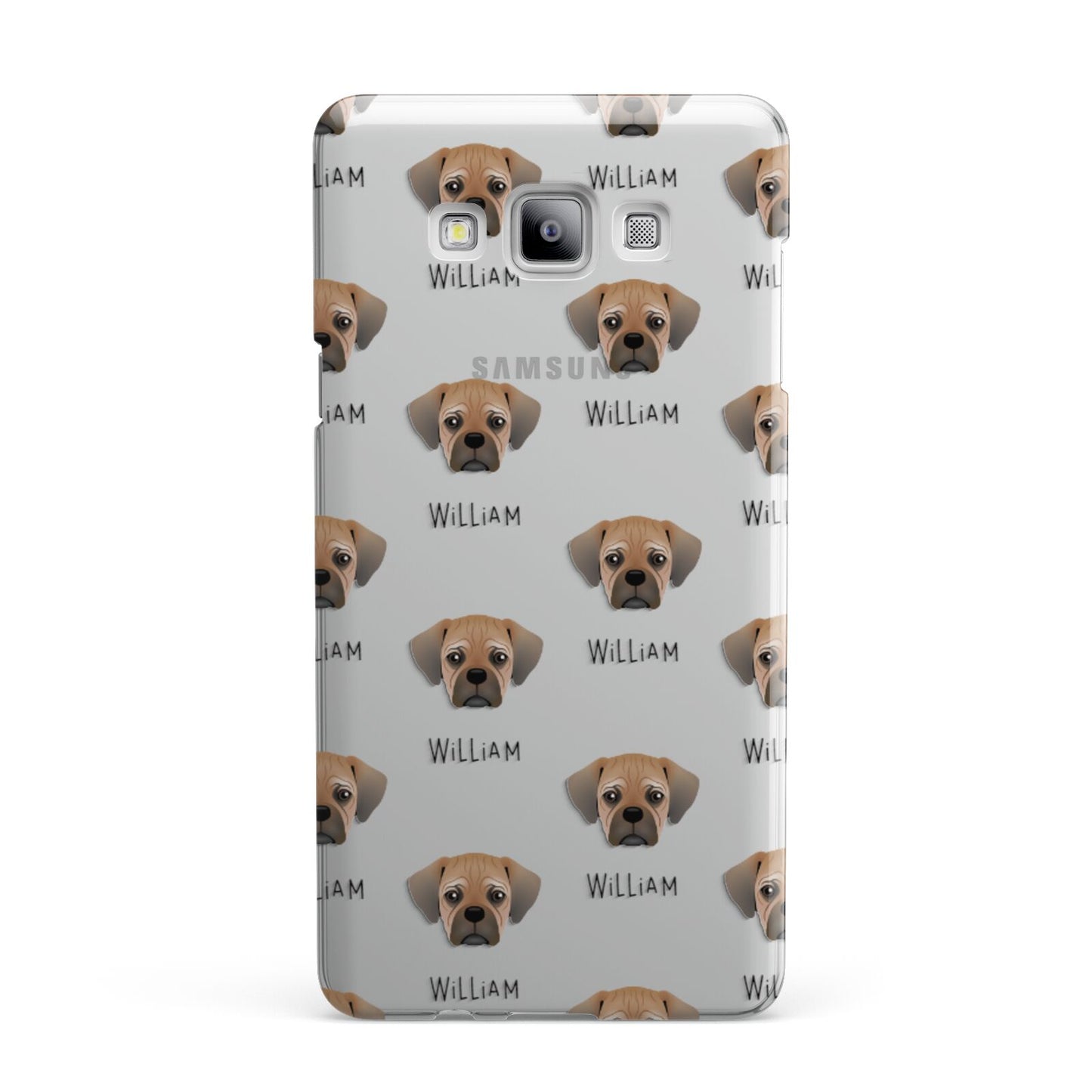 Pugalier Icon with Name Samsung Galaxy A7 2015 Case