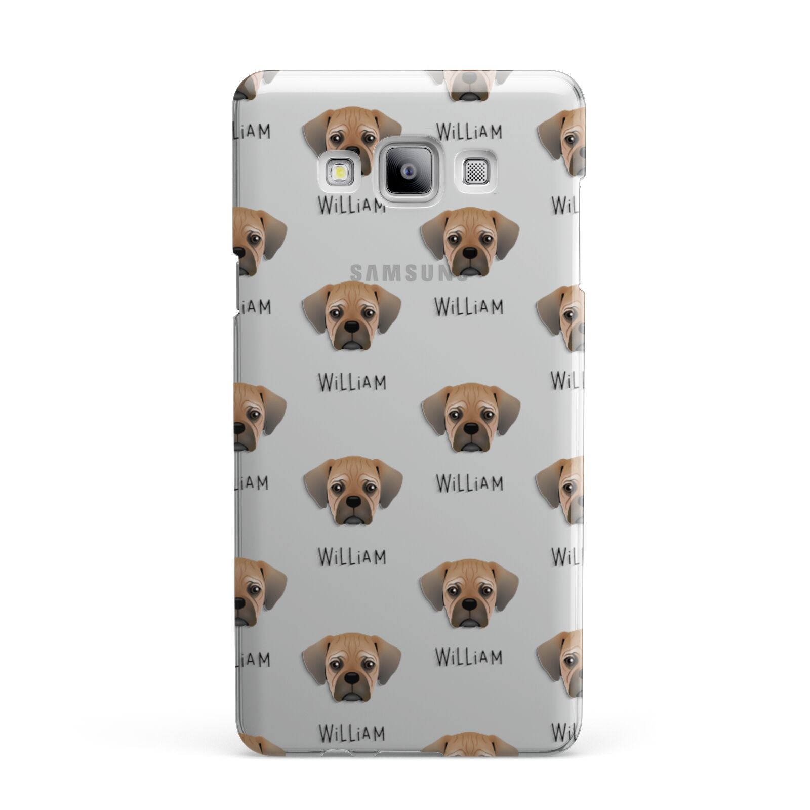 Pugalier Icon with Name Samsung Galaxy A7 2015 Case