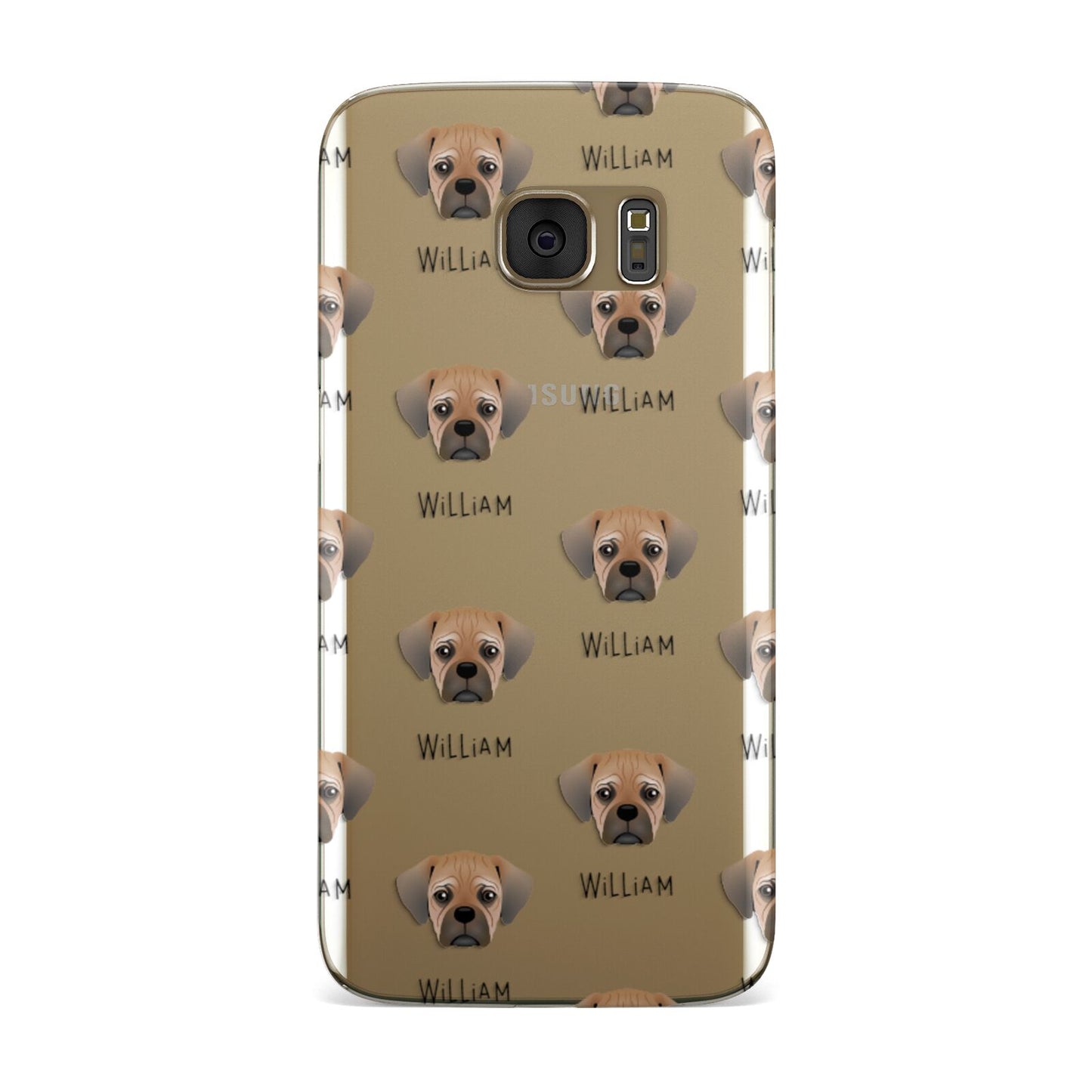 Pugalier Icon with Name Samsung Galaxy Case