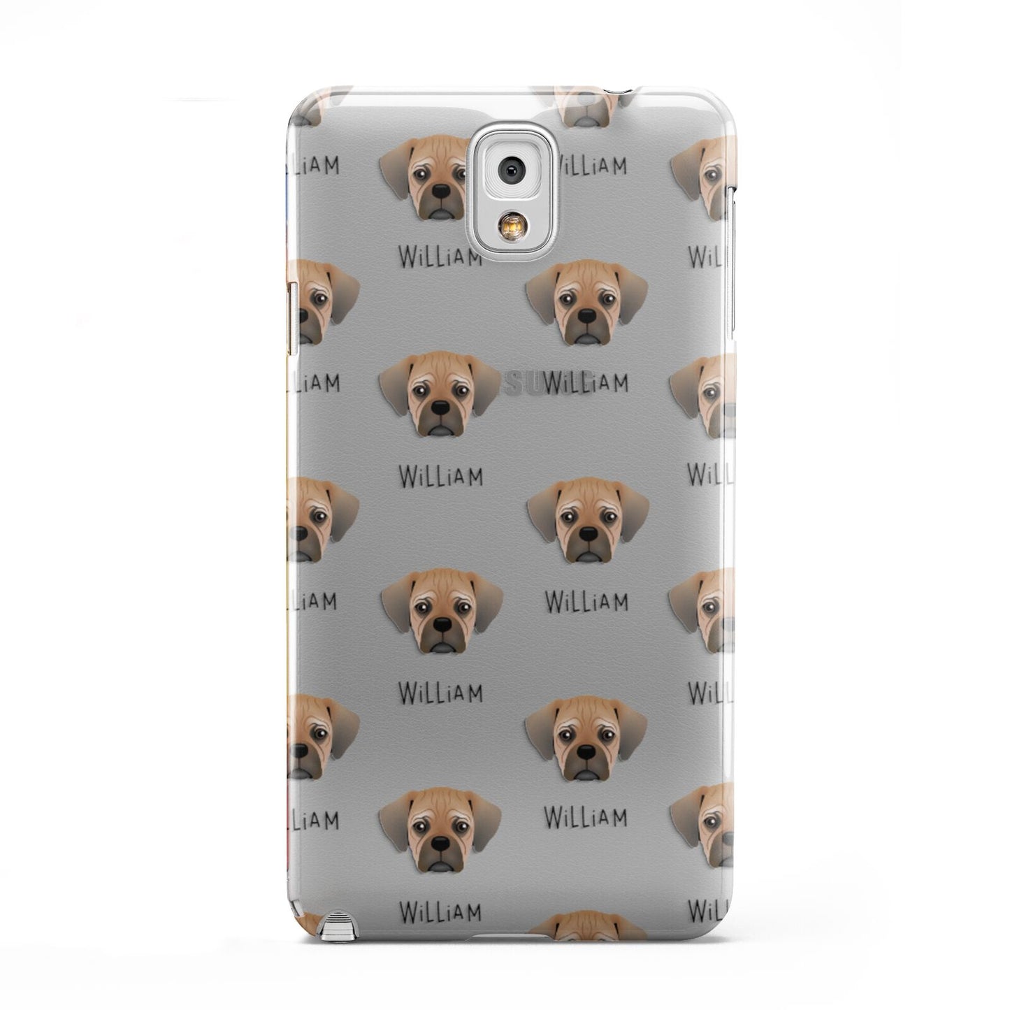 Pugalier Icon with Name Samsung Galaxy Note 3 Case