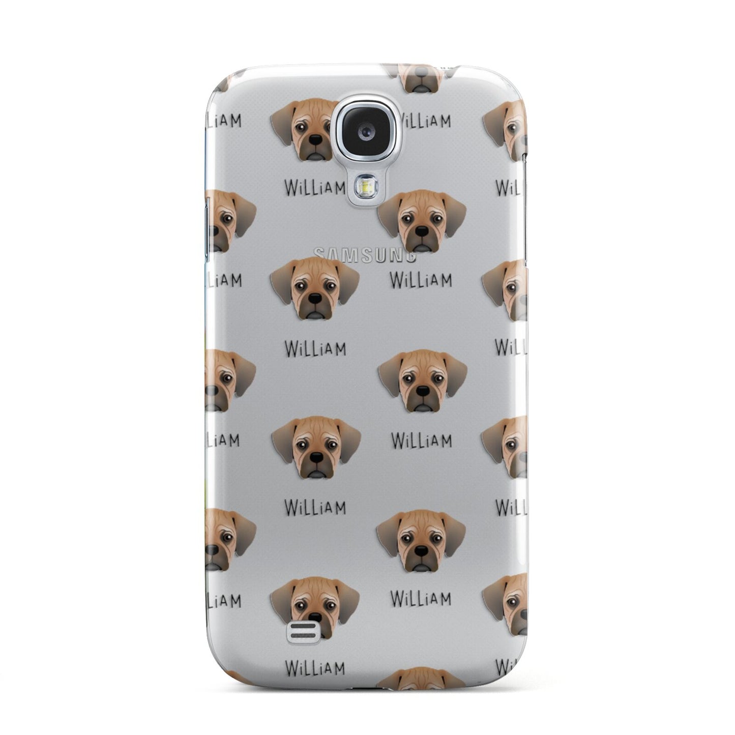 Pugalier Icon with Name Samsung Galaxy S4 Case