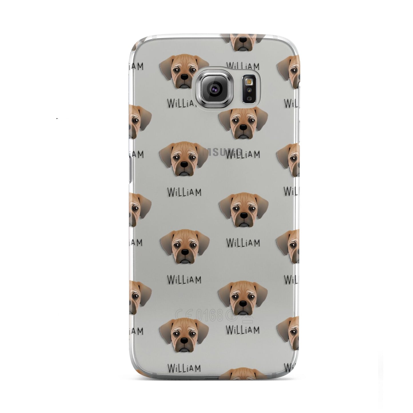 Pugalier Icon with Name Samsung Galaxy S6 Case
