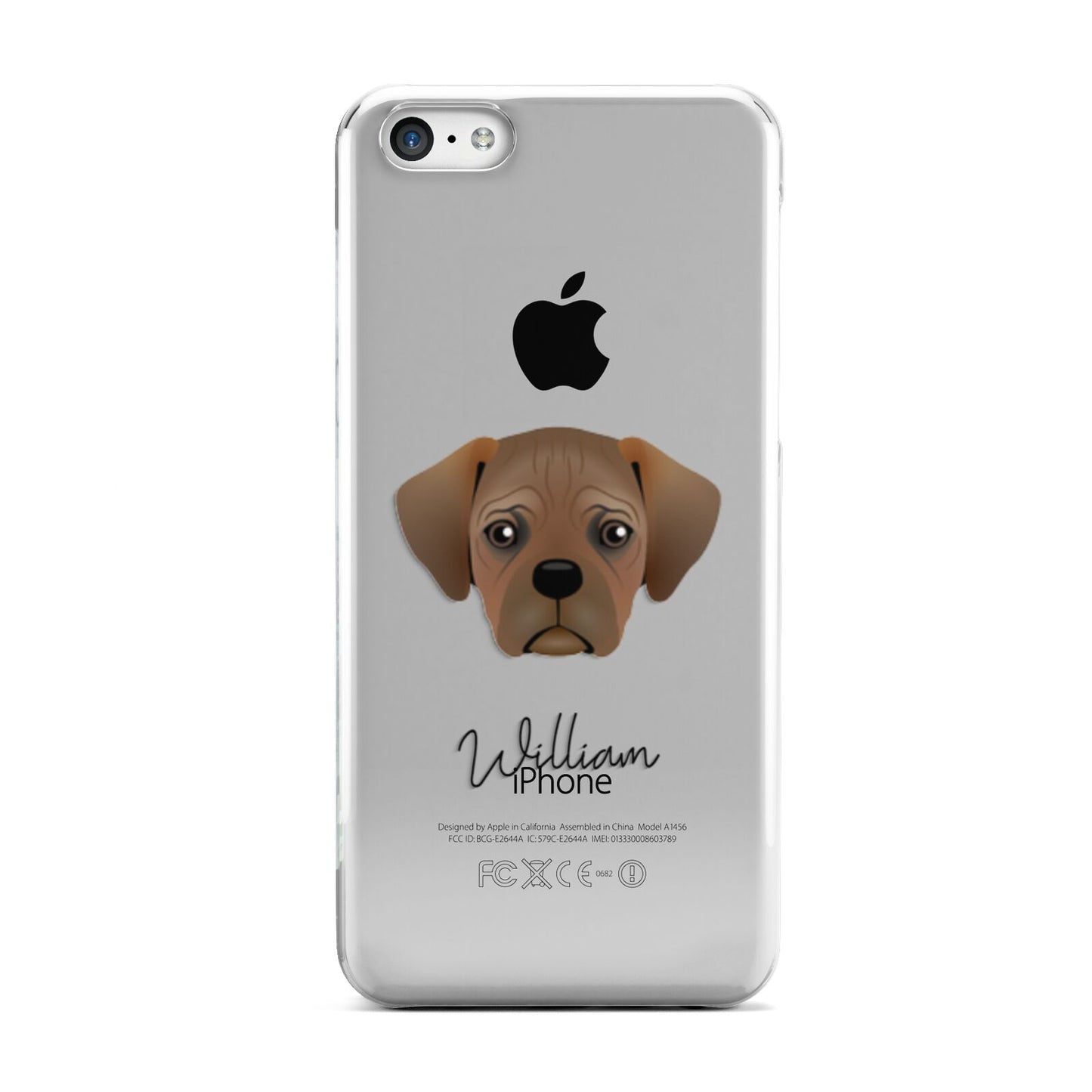 Pugalier Personalised Apple iPhone 5c Case