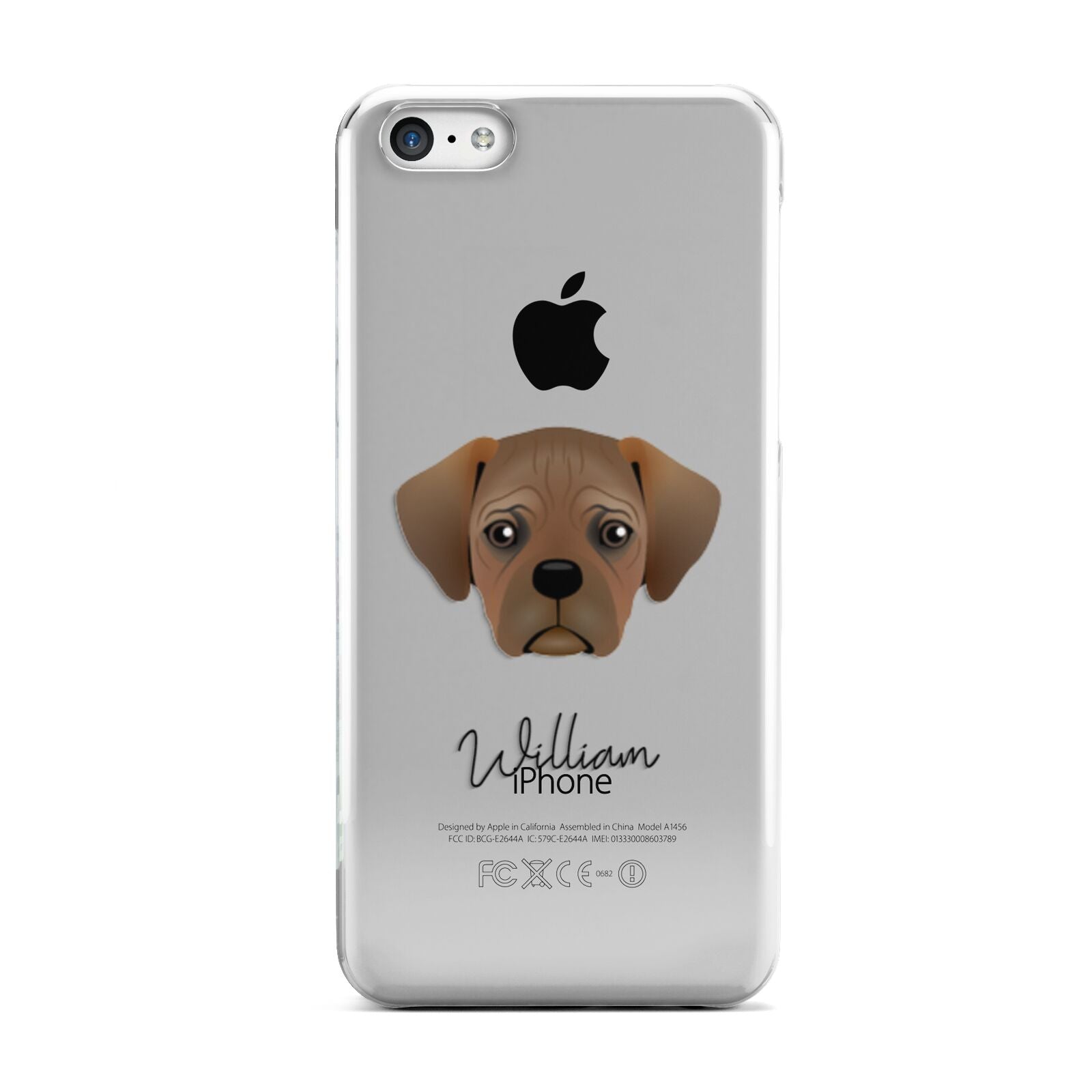 Pugalier Personalised Apple iPhone 5c Case
