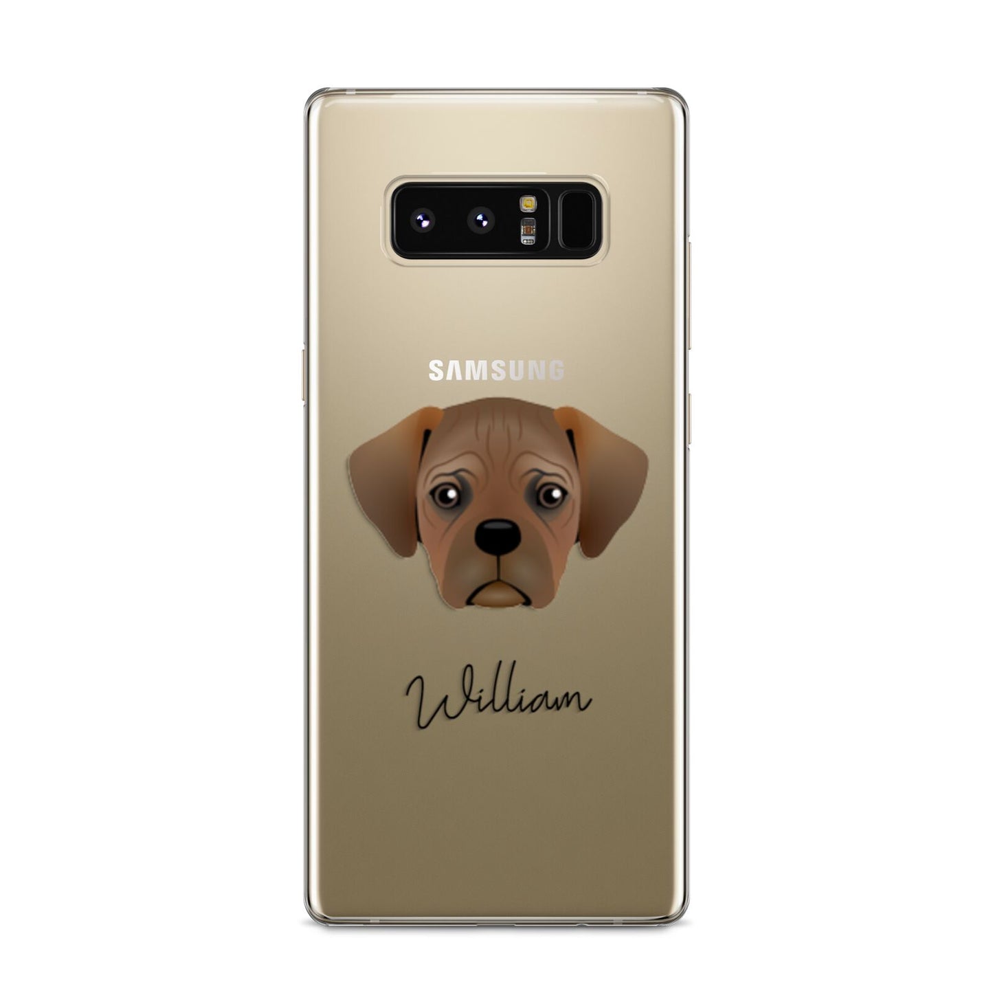 Pugalier Personalised Samsung Galaxy S8 Case