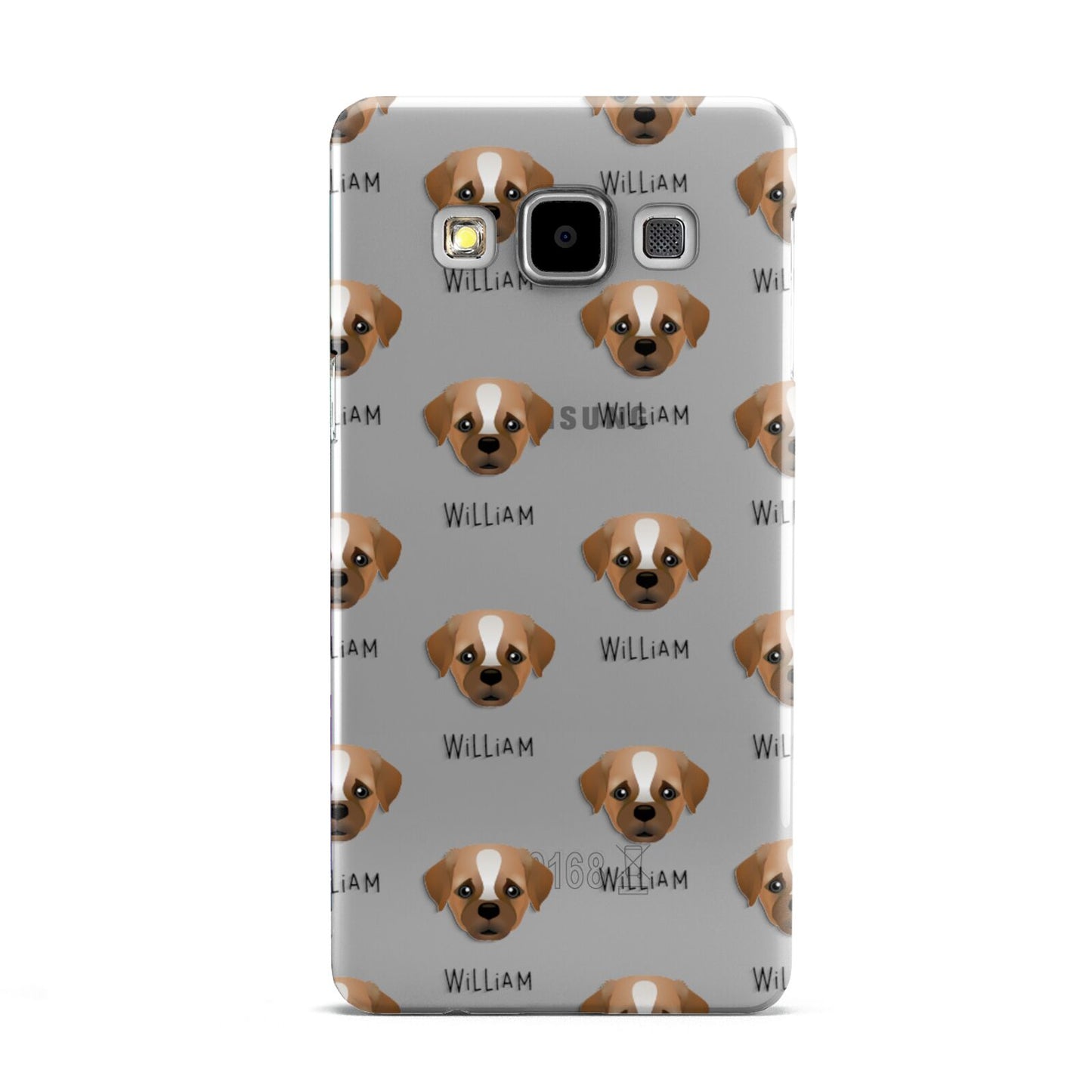 Pugapoo Icon with Name Samsung Galaxy A5 Case