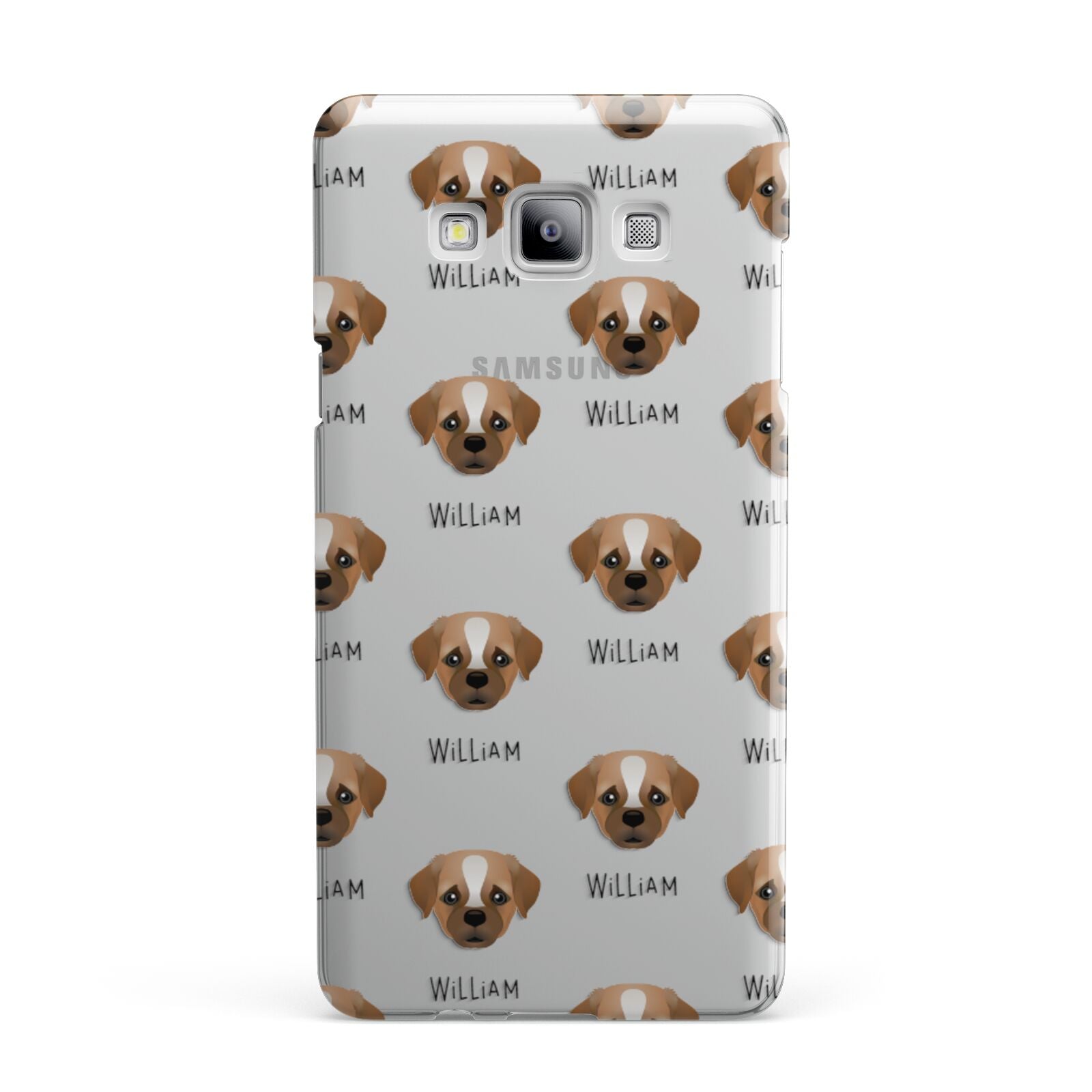 Pugapoo Icon with Name Samsung Galaxy A7 2015 Case