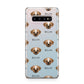 Pugapoo Icon with Name Samsung Galaxy S10 Plus Case