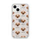 Pugapoo Icon with Name iPhone 14 Glitter Tough Case Starlight