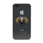 Pugapoo Personalised Apple iPhone 4s Case