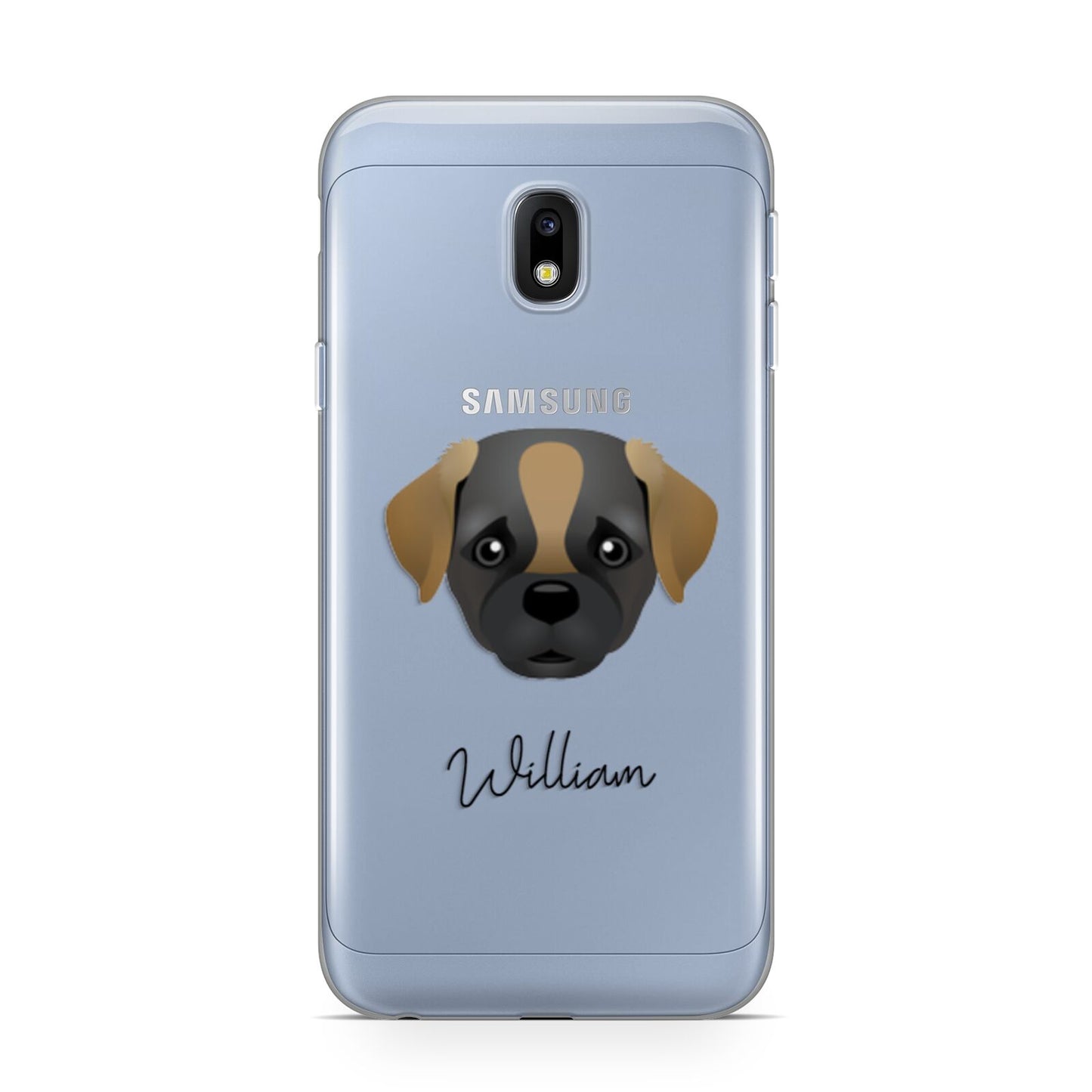 Pugapoo Personalised Samsung Galaxy J3 2017 Case