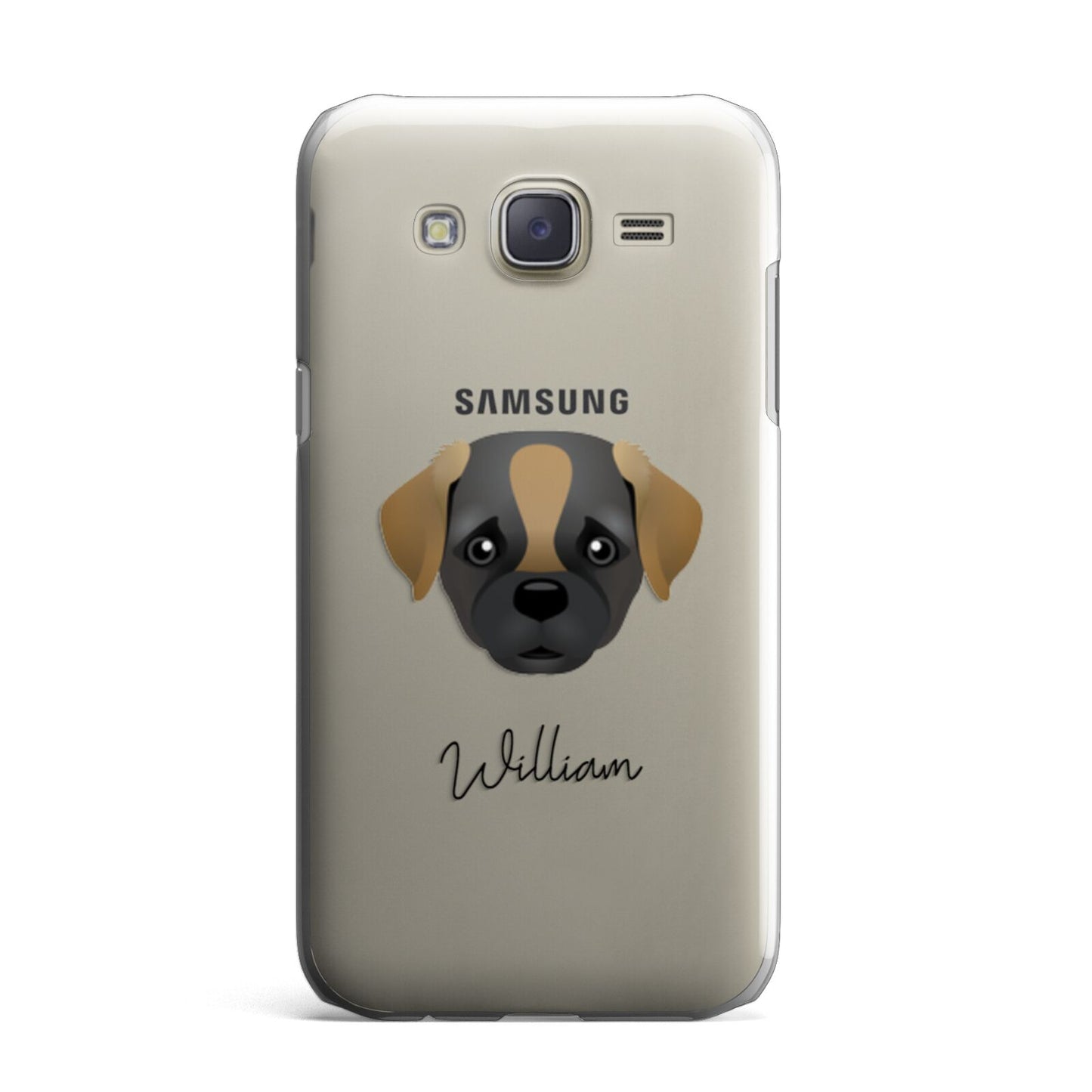 Pugapoo Personalised Samsung Galaxy J7 Case