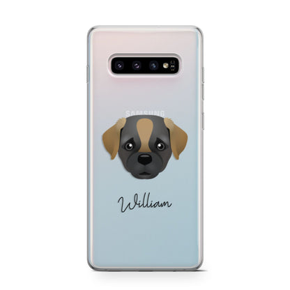 Pugapoo Personalised Samsung Galaxy S10 Case