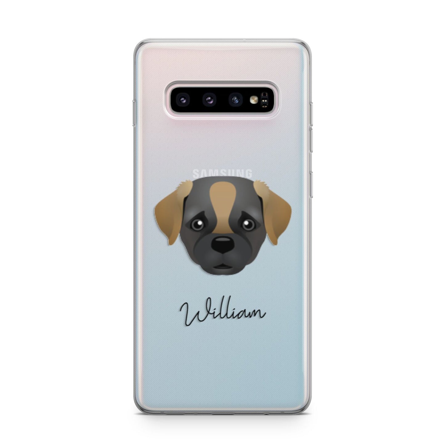 Pugapoo Personalised Samsung Galaxy S10 Plus Case