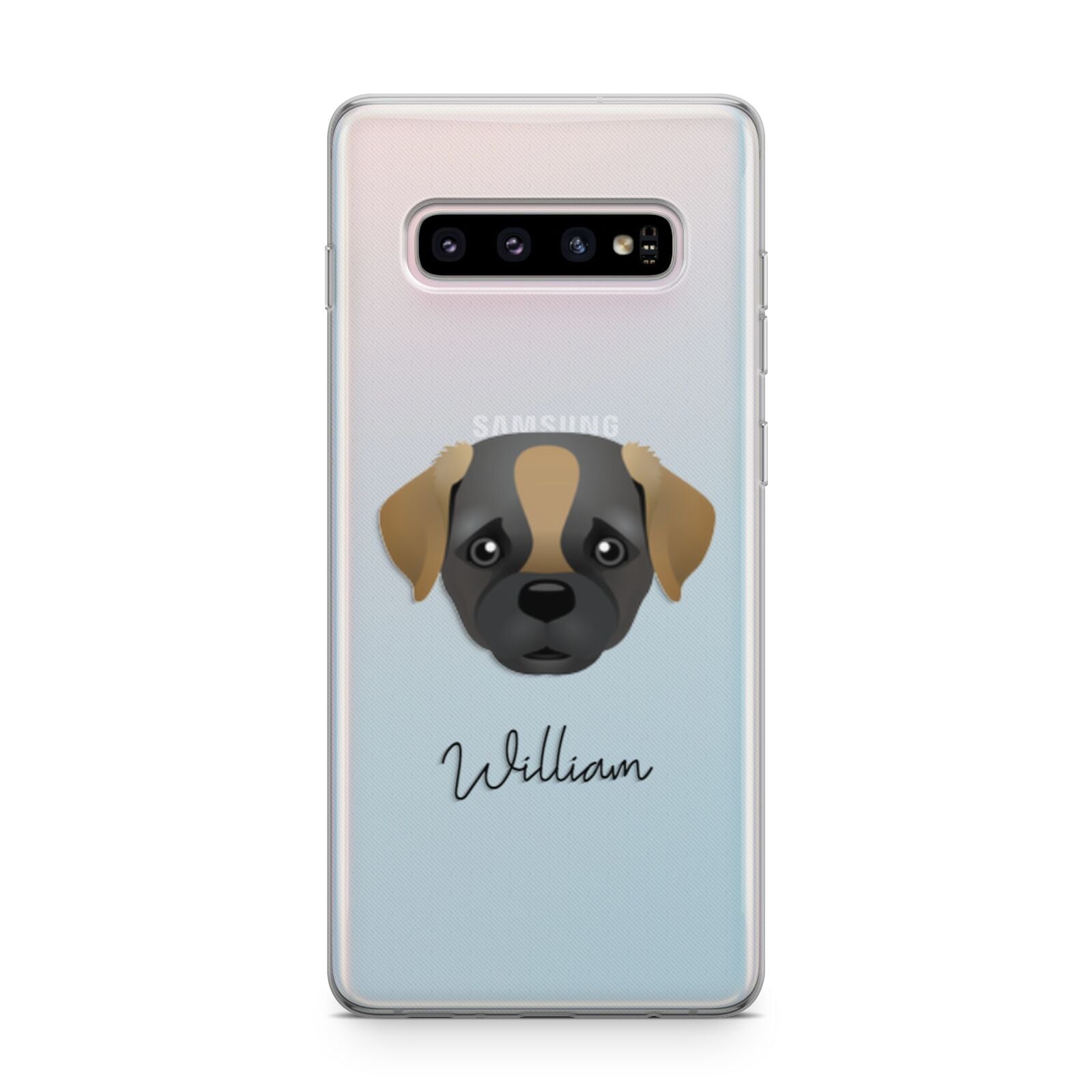 Pugapoo Personalised Samsung Galaxy S10 Plus Case