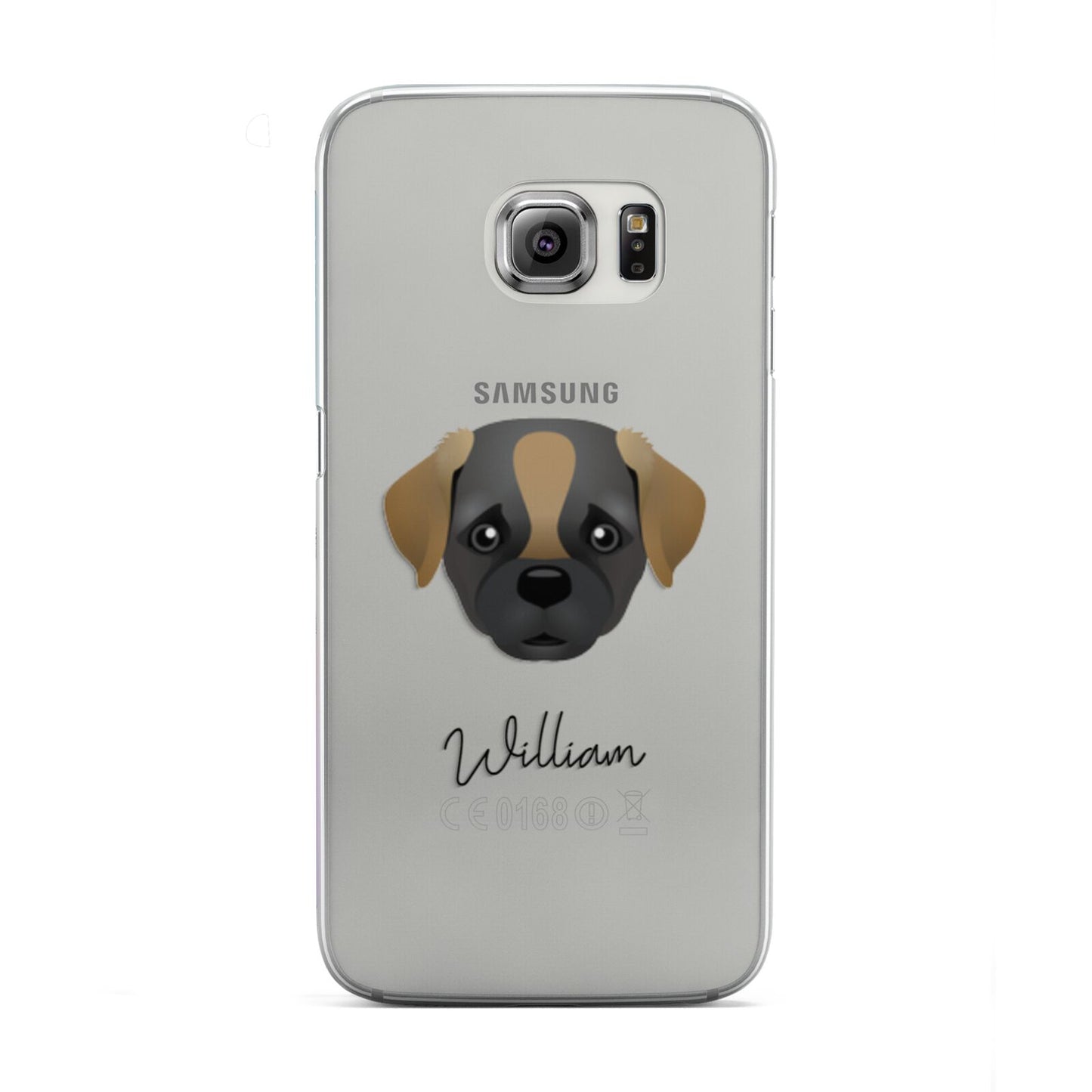 Pugapoo Personalised Samsung Galaxy S6 Edge Case