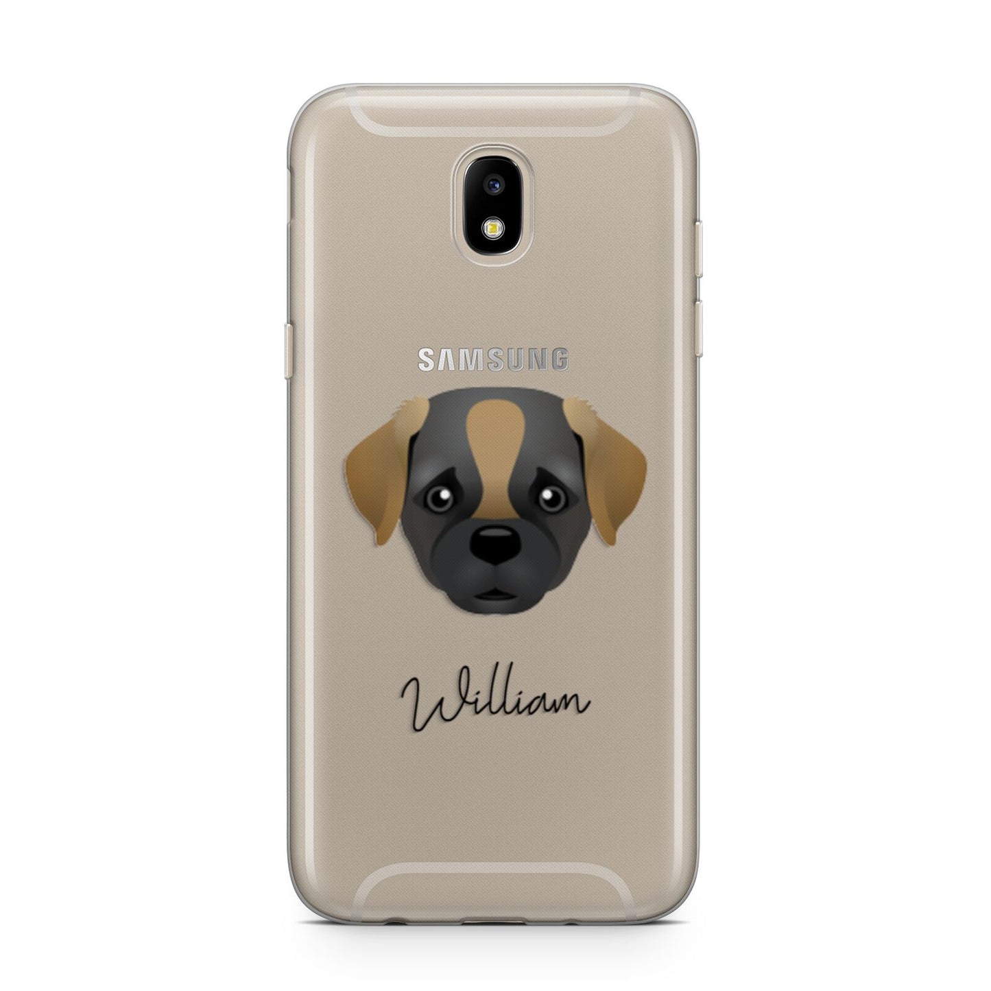 Pugapoo Personalised Samsung J5 2017 Case