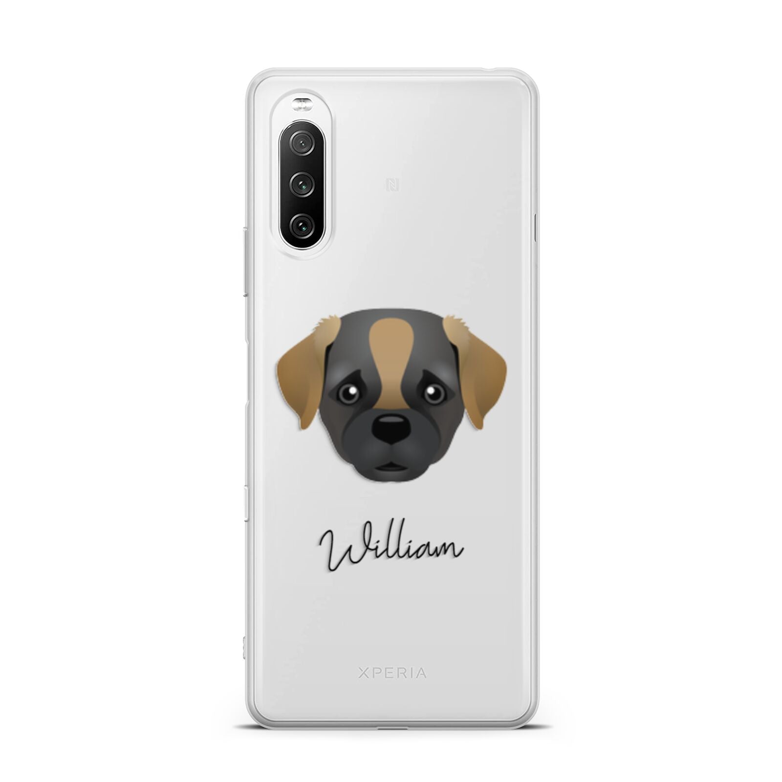 Pugapoo Personalised Sony Xperia 10 III Case