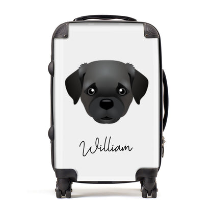 Pugapoo Personalised Suitcase