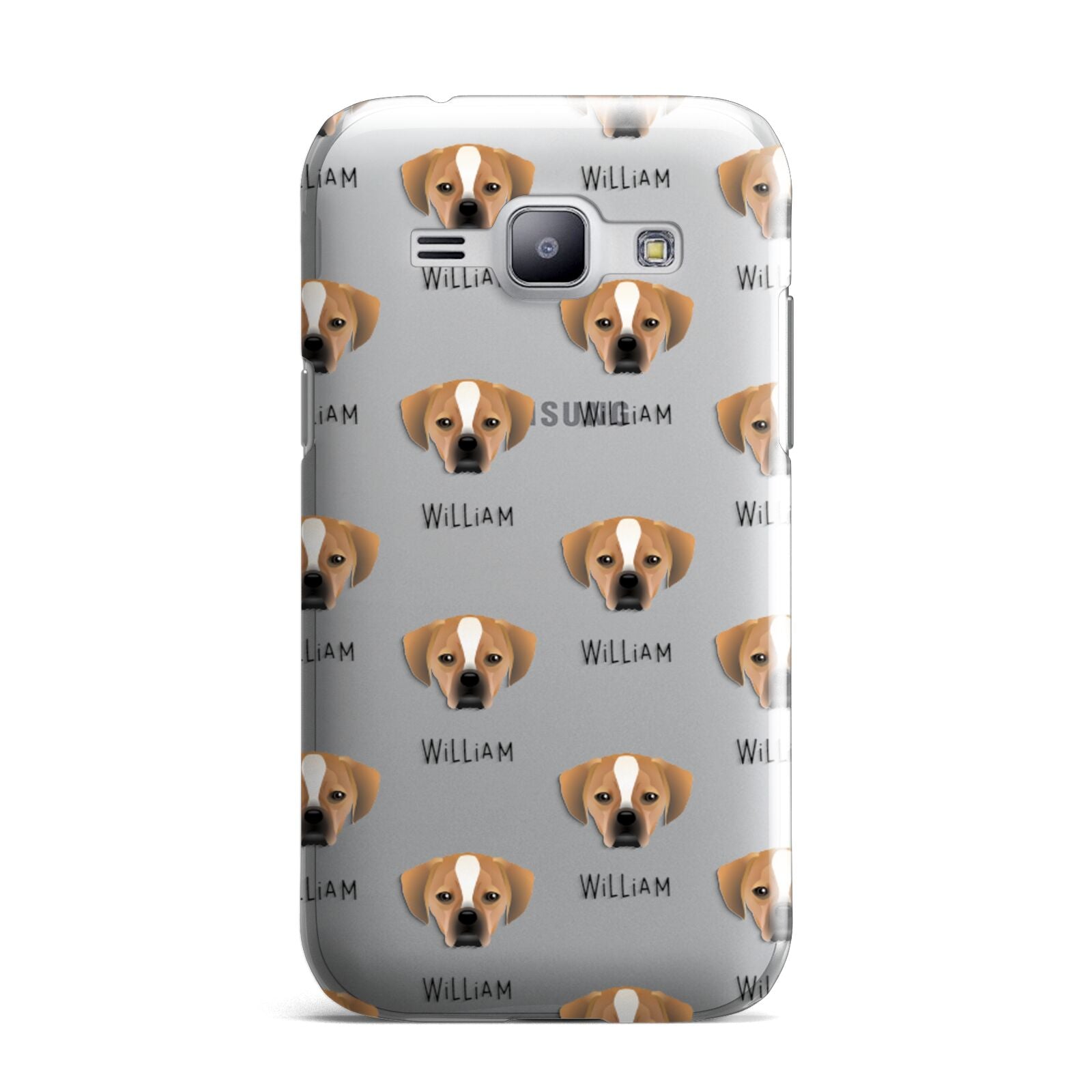 Puggle Icon with Name Samsung Galaxy J1 2015 Case