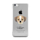 Puggle Personalised Apple iPhone 5c Case