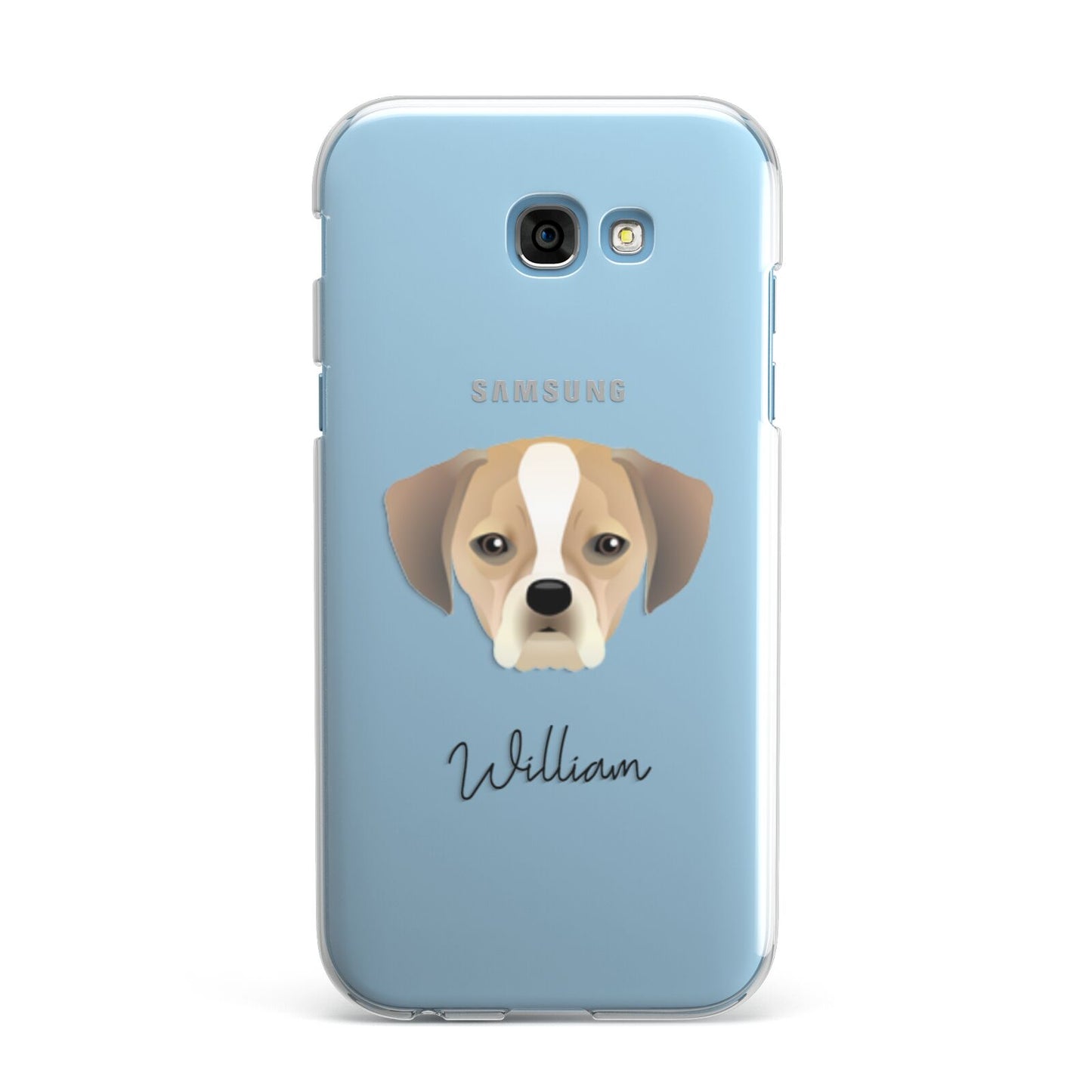 Puggle Personalised Samsung Galaxy A7 2017 Case