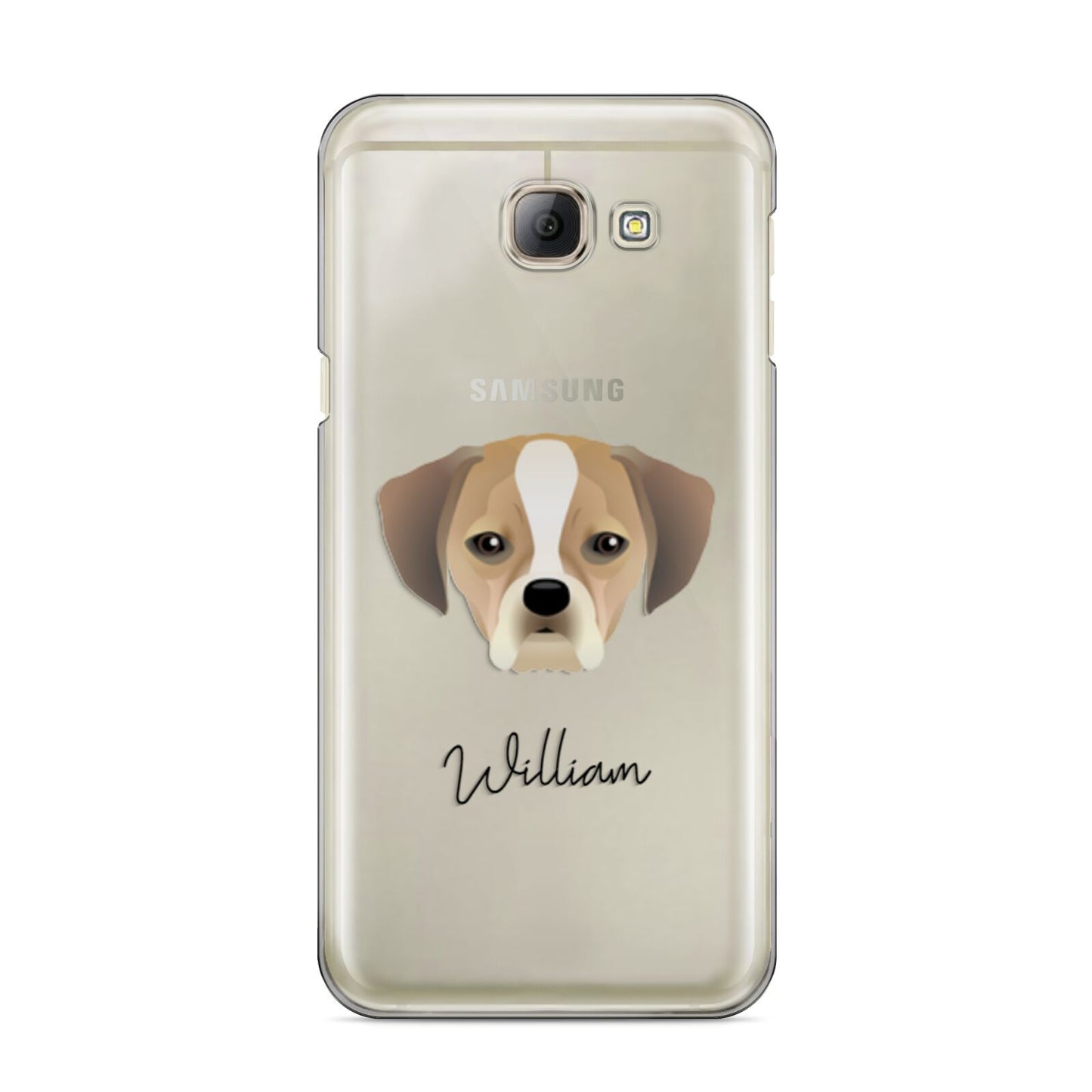 Puggle Personalised Samsung Galaxy A8 2016 Case