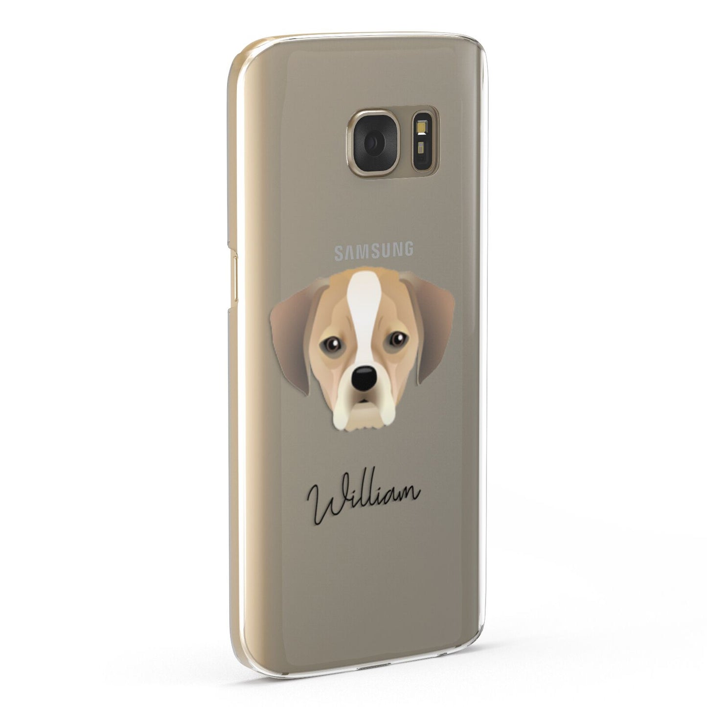 Puggle Personalised Samsung Galaxy Case Fourty Five Degrees
