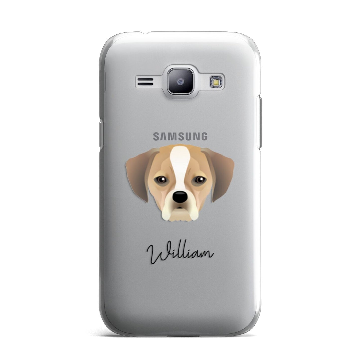 Puggle Personalised Samsung Galaxy J1 2015 Case