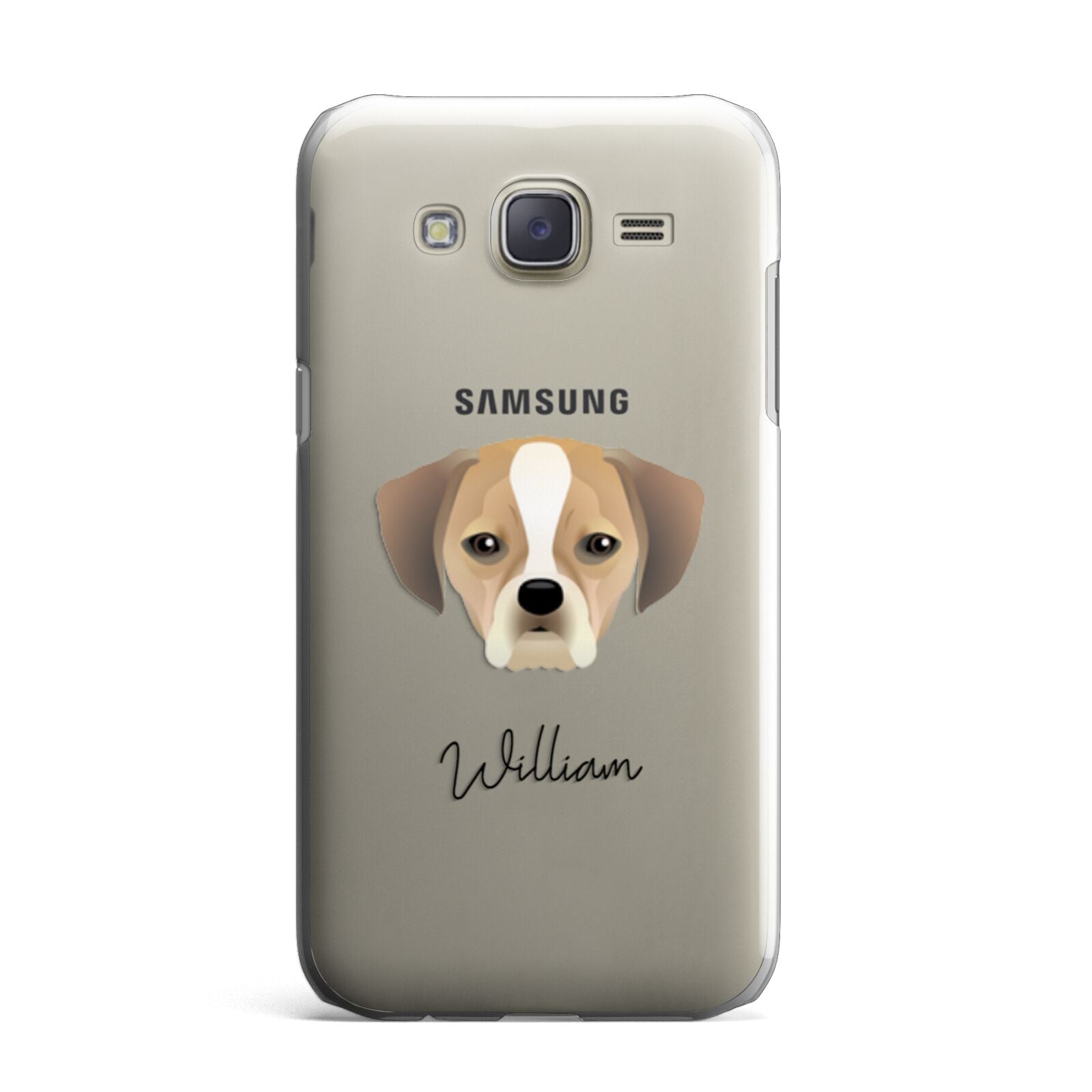 Puggle Personalised Samsung Galaxy J7 Case