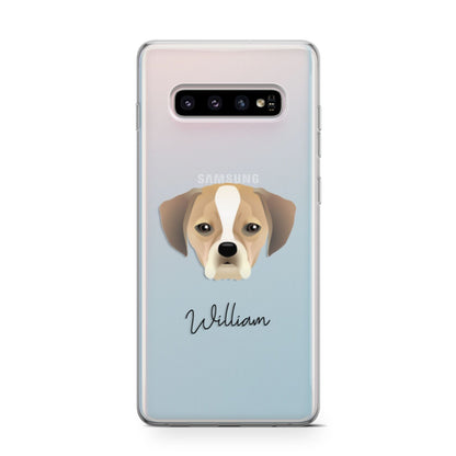Puggle Personalised Samsung Galaxy S10 Case