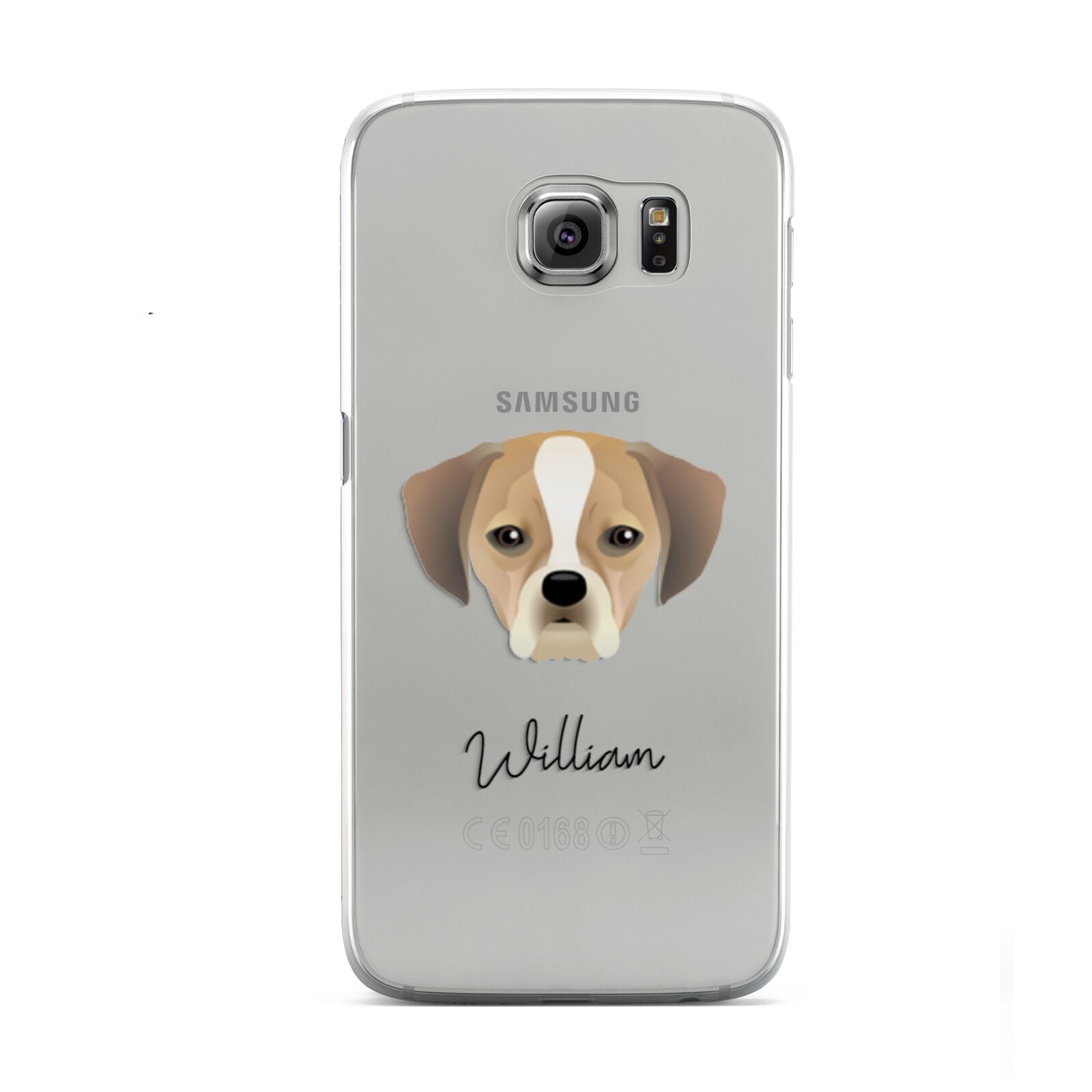 Puggle Personalised Samsung Galaxy S6 Case