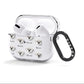 Pugzu Icon with Name AirPods Clear Case 3rd Gen Side Image