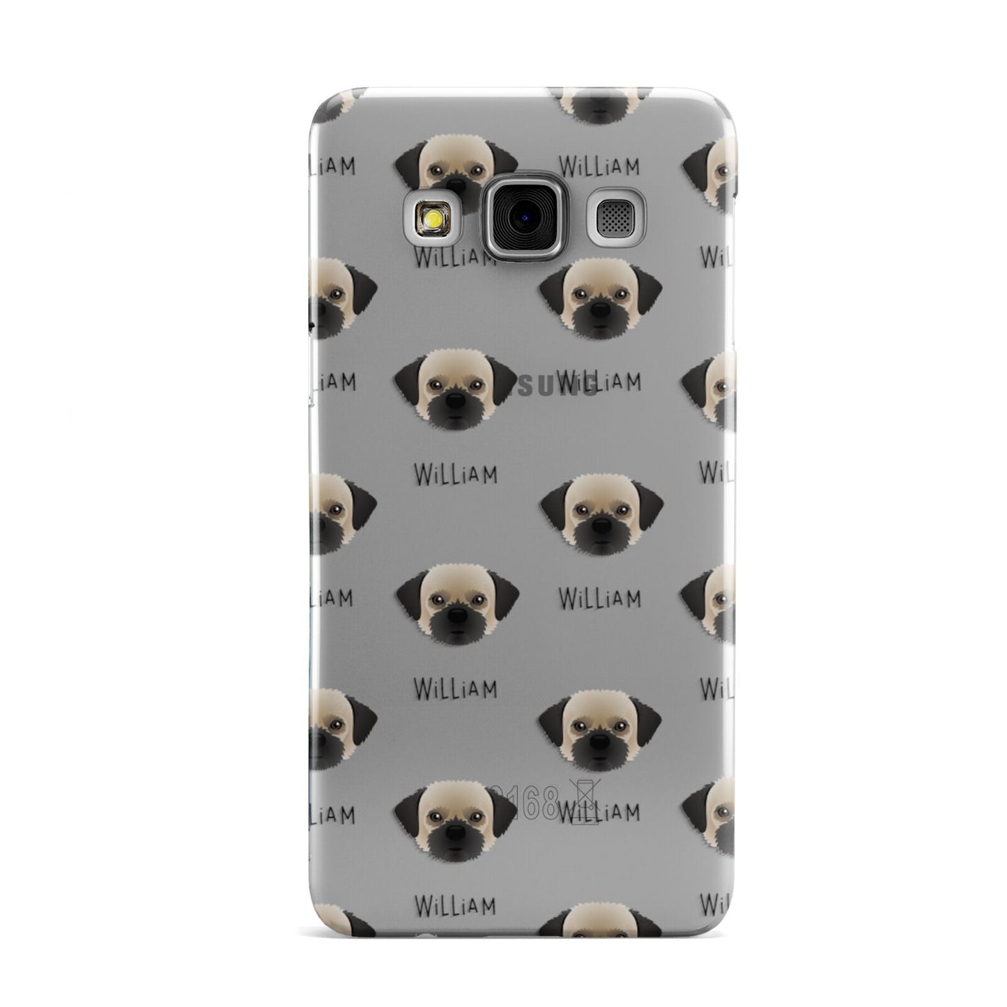 Pugzu Icon with Name Samsung Galaxy A3 Case