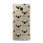 Pugzu Icon with Name Samsung Galaxy A7 2016 Case on gold phone