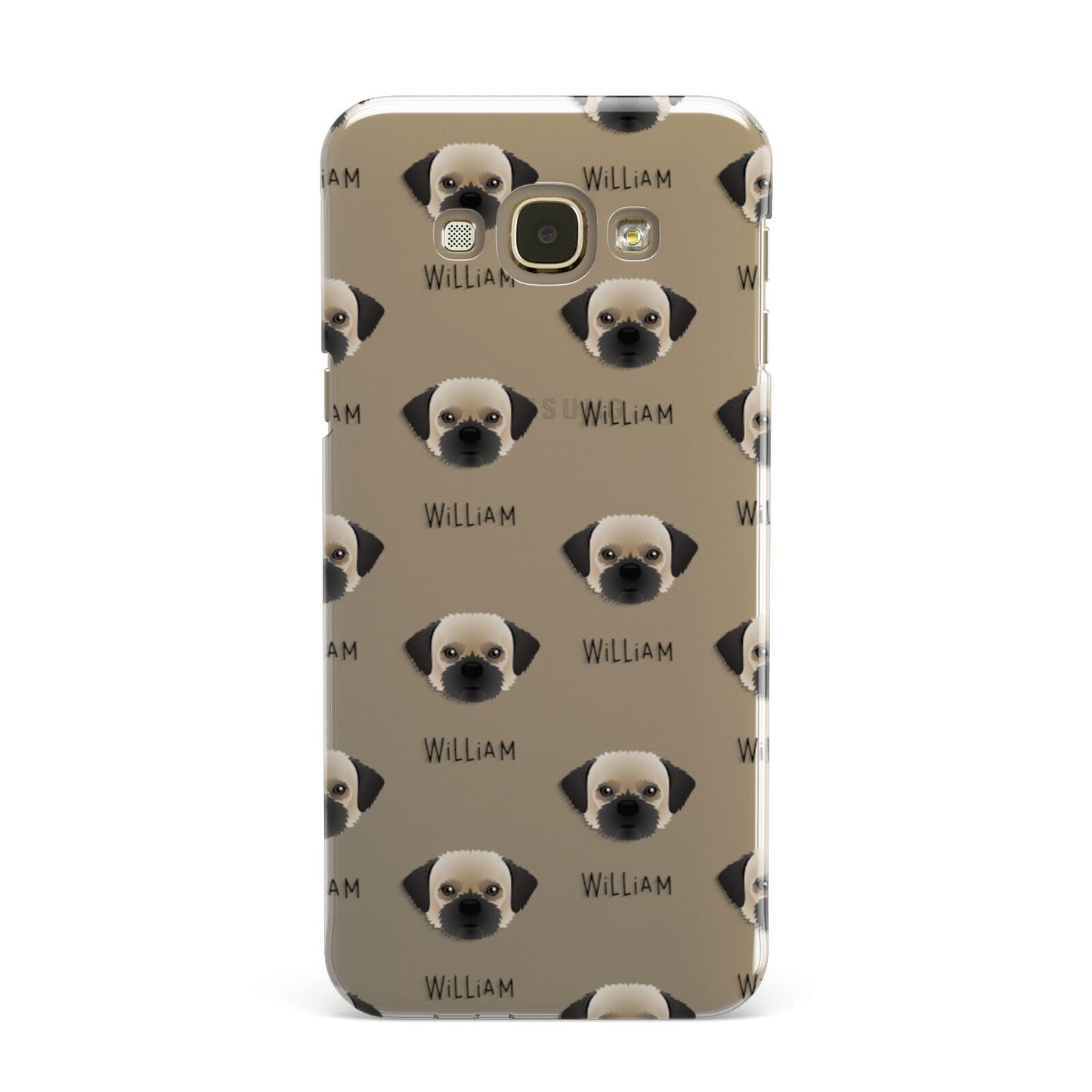 Pugzu Icon with Name Samsung Galaxy A8 Case