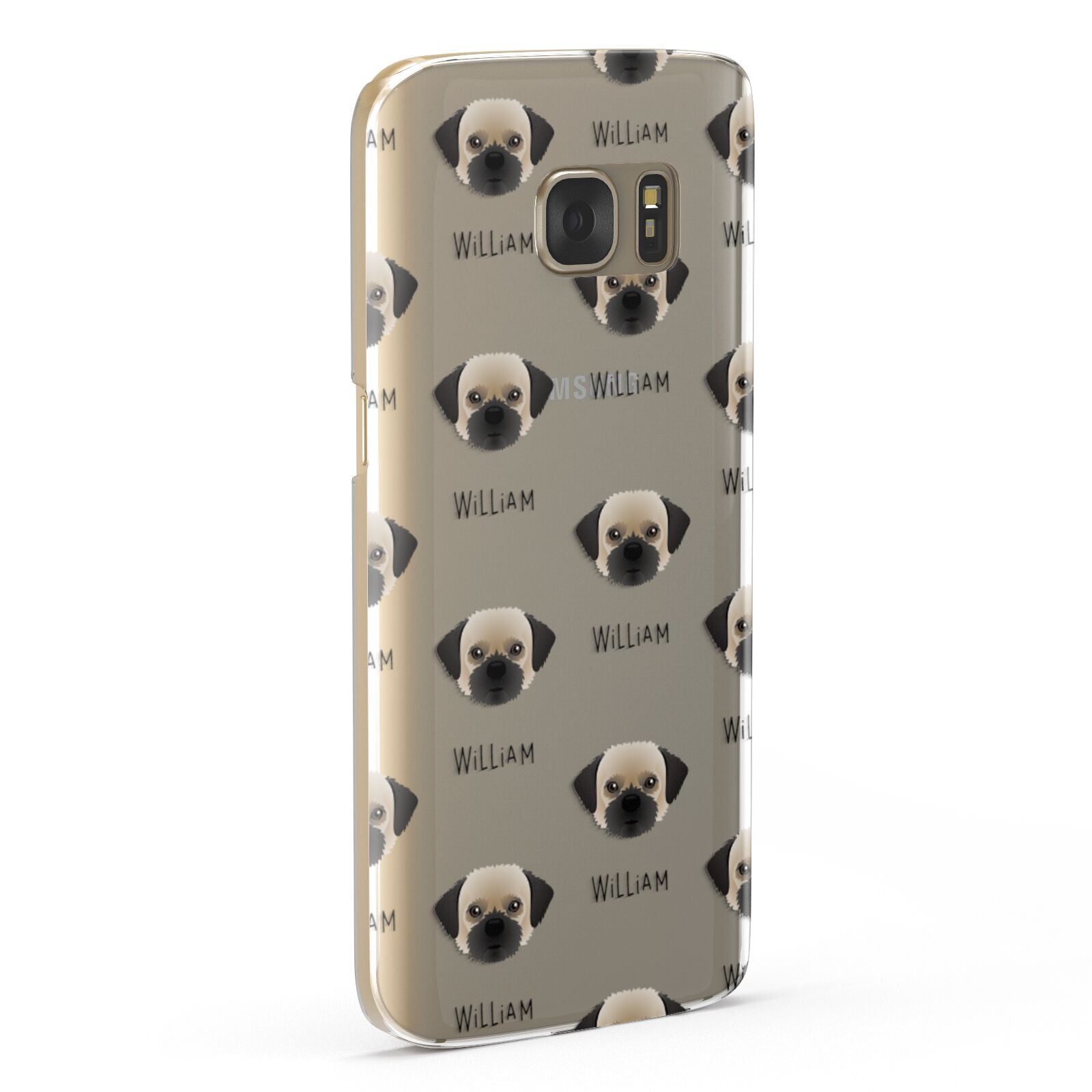 Pugzu Icon with Name Samsung Galaxy Case Fourty Five Degrees