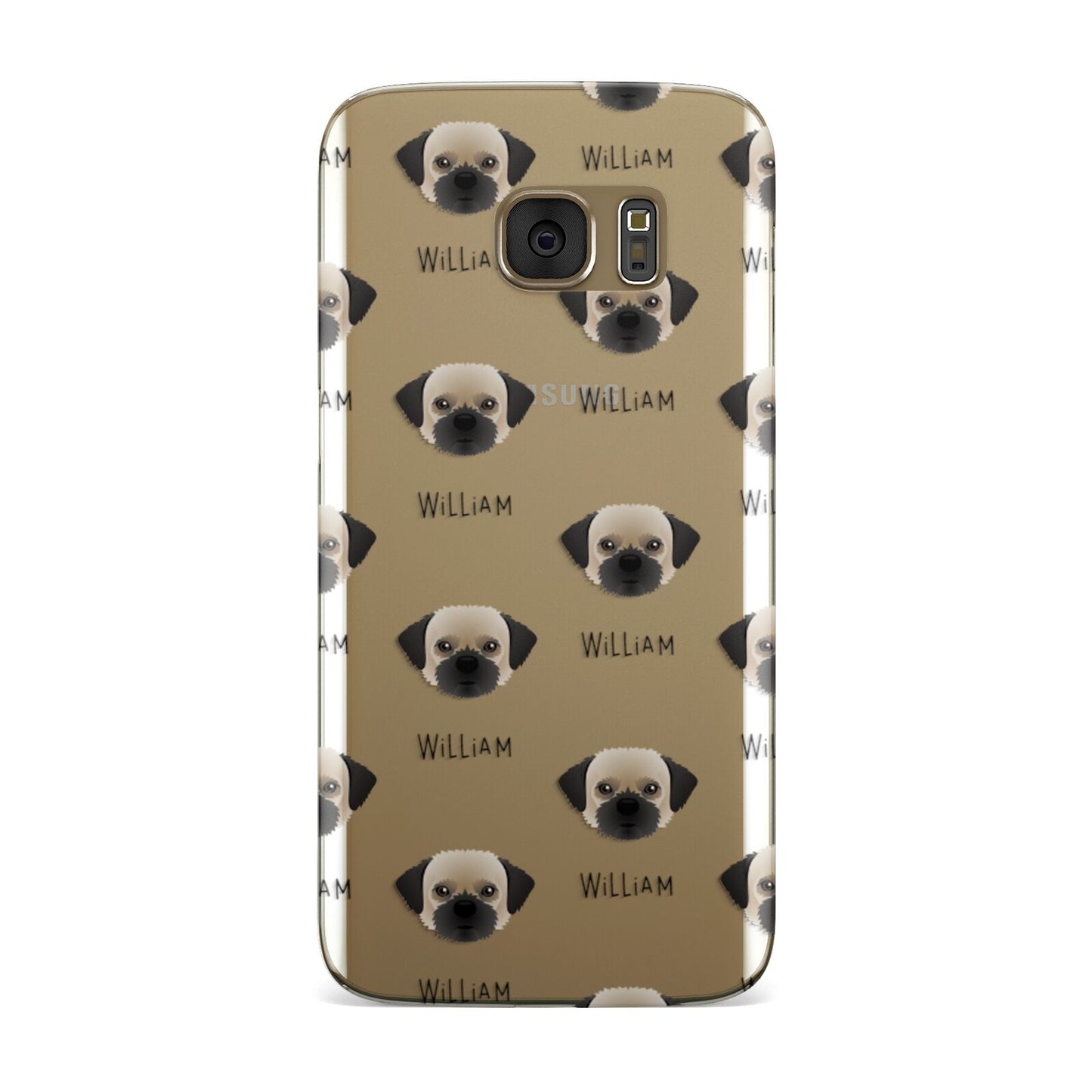 Pugzu Icon with Name Samsung Galaxy Case