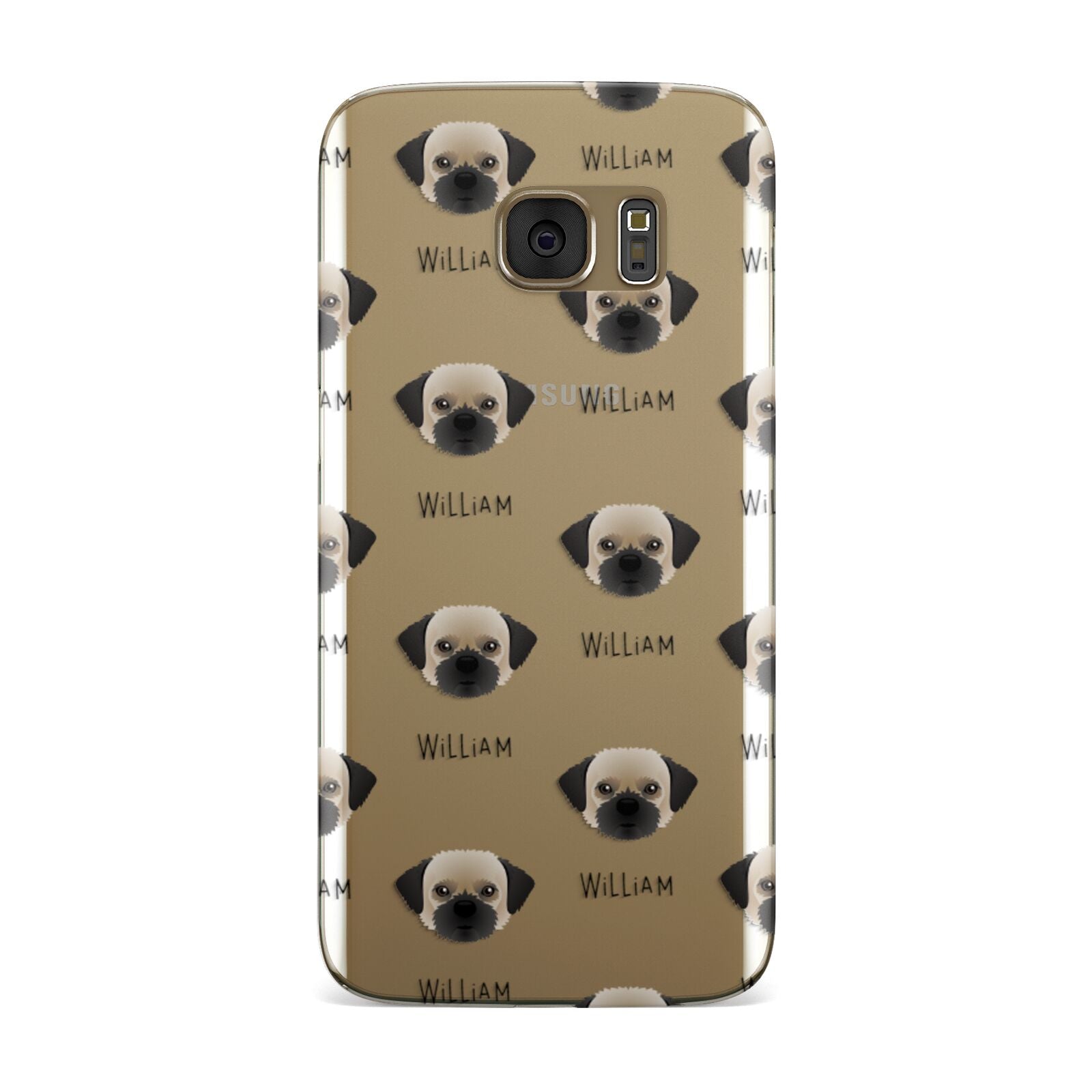 Pugzu Icon with Name Samsung Galaxy Case