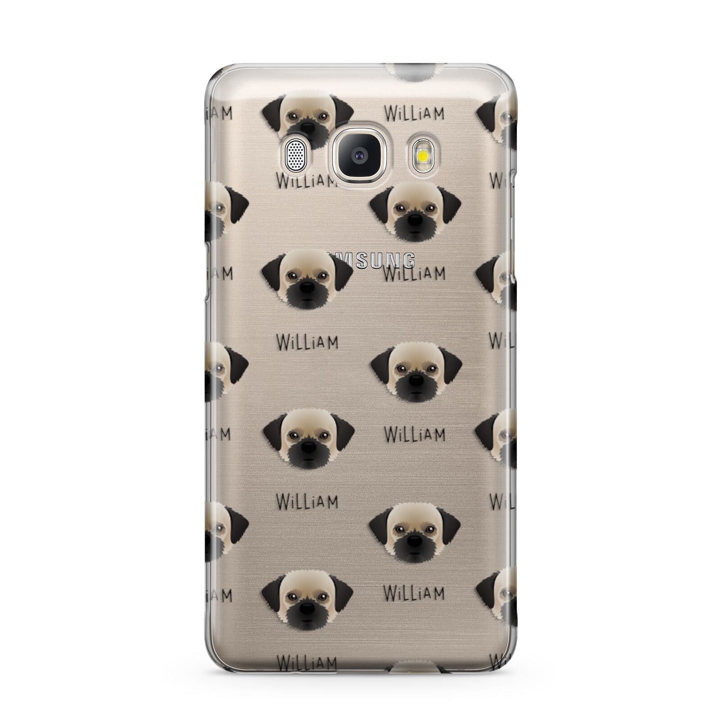 Pugzu Icon with Name Samsung Galaxy J5 2016 Case