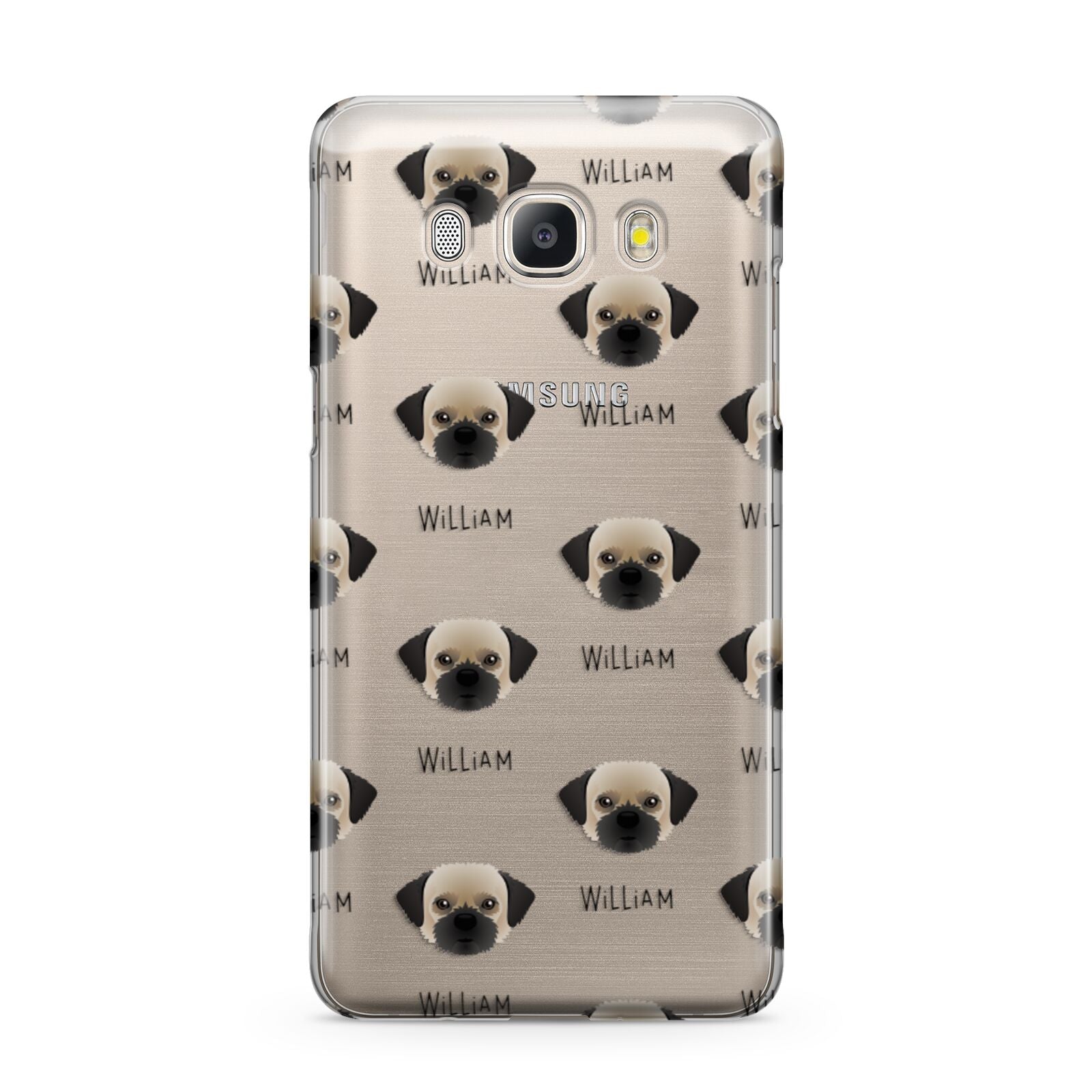 Pugzu Icon with Name Samsung Galaxy J5 2016 Case