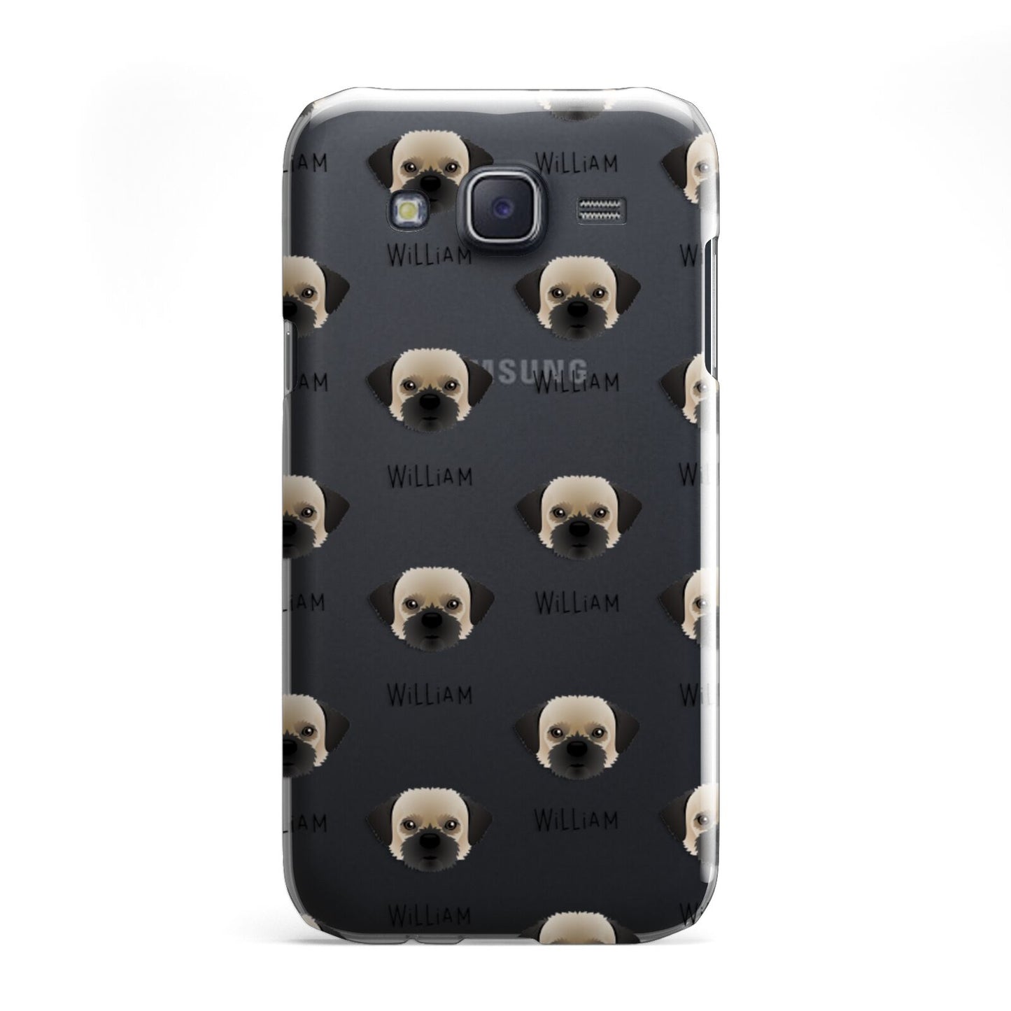 Pugzu Icon with Name Samsung Galaxy J5 Case