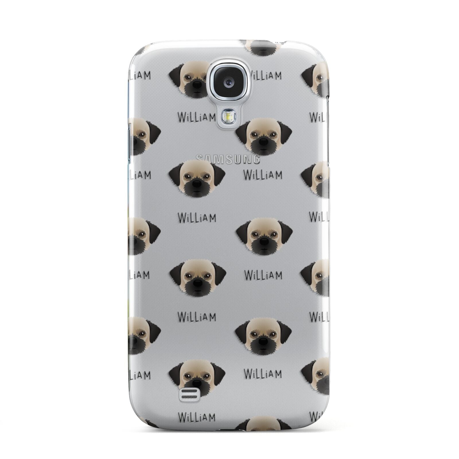 Pugzu Icon with Name Samsung Galaxy S4 Case