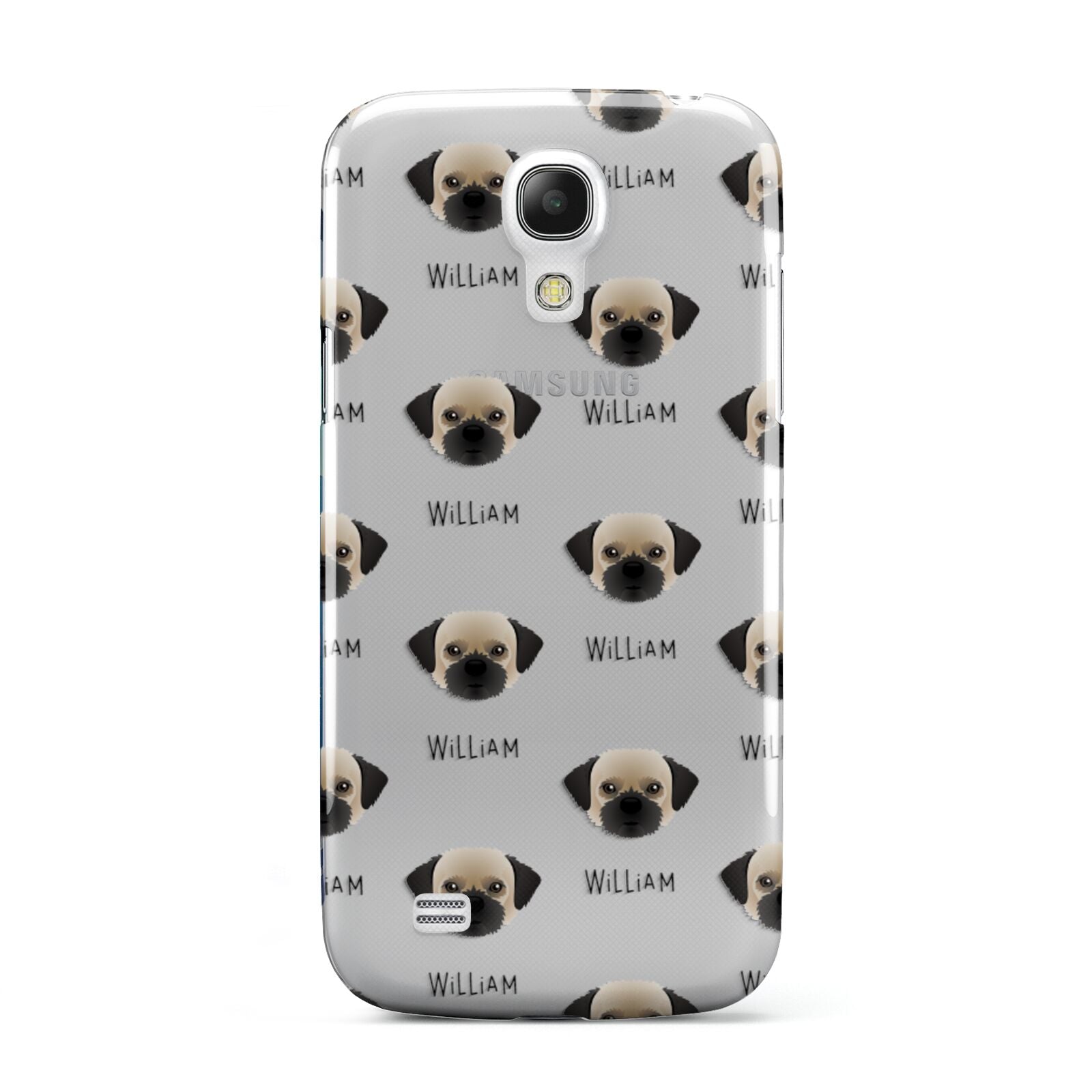 Pugzu Icon with Name Samsung Galaxy S4 Mini Case
