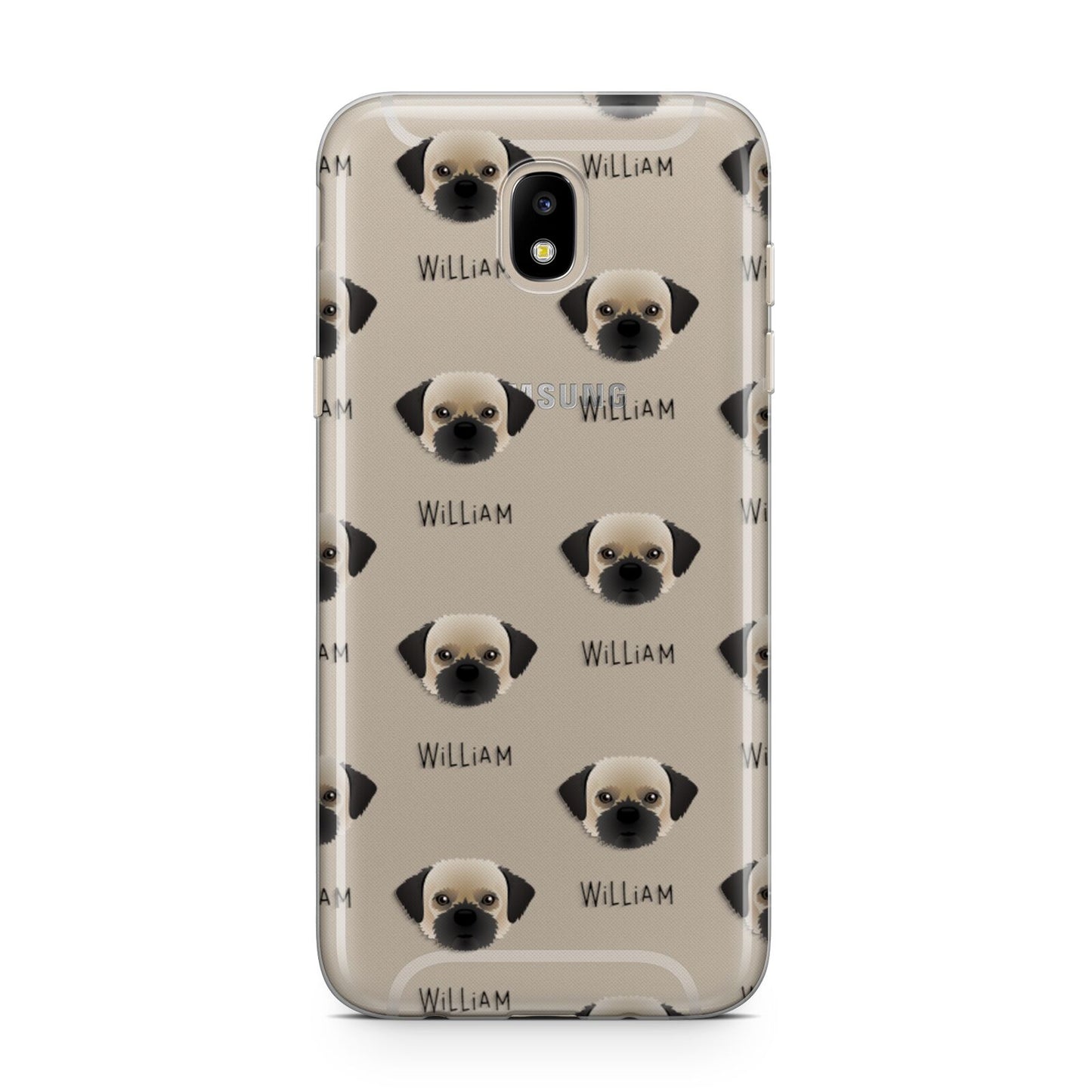 Pugzu Icon with Name Samsung J5 2017 Case