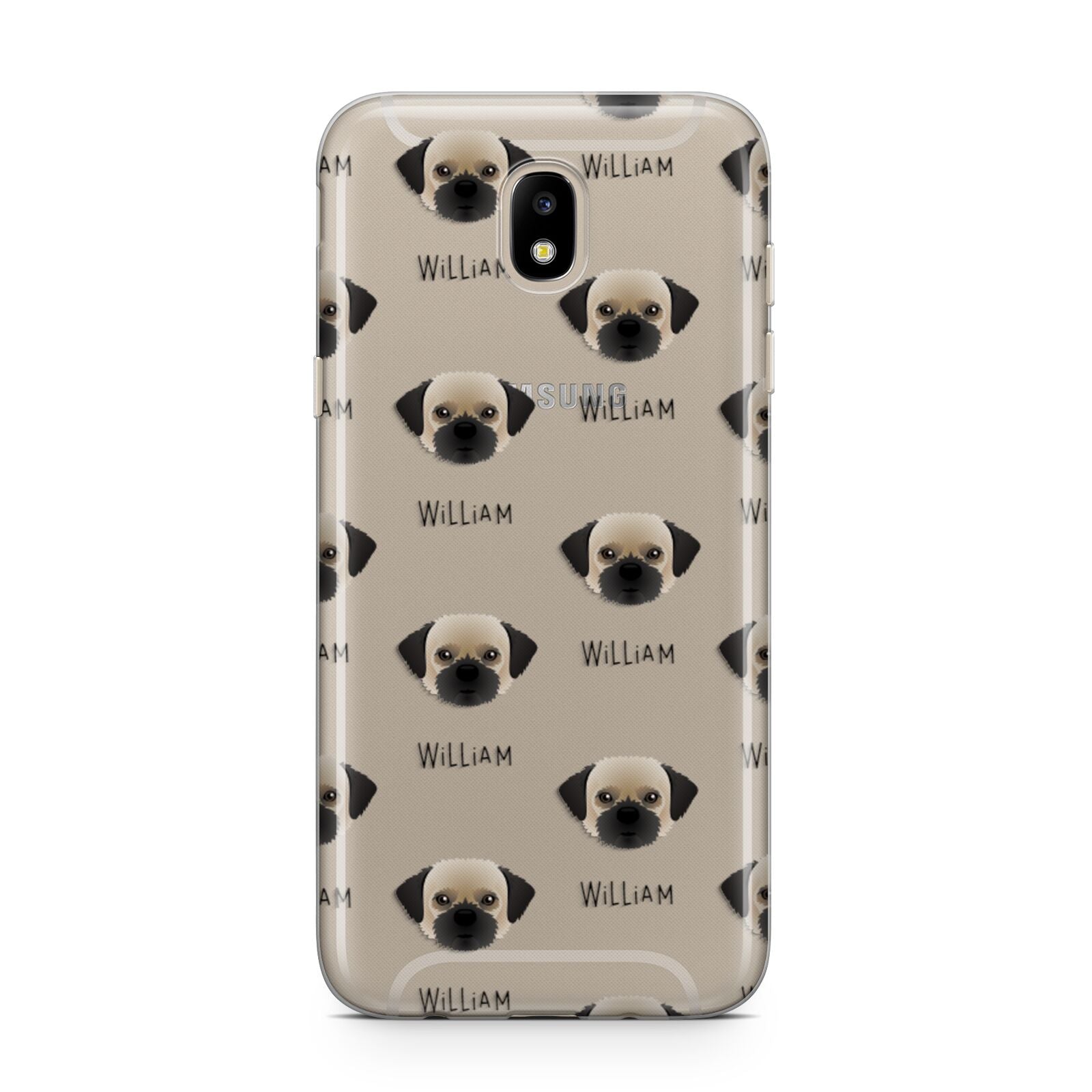 Pugzu Icon with Name Samsung J5 2017 Case