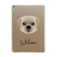 Pugzu Personalised Apple iPad Gold Case