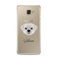 Pugzu Personalised Samsung Galaxy A3 2016 Case on gold phone