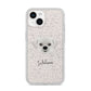 Pugzu Personalised iPhone 14 Glitter Tough Case Starlight